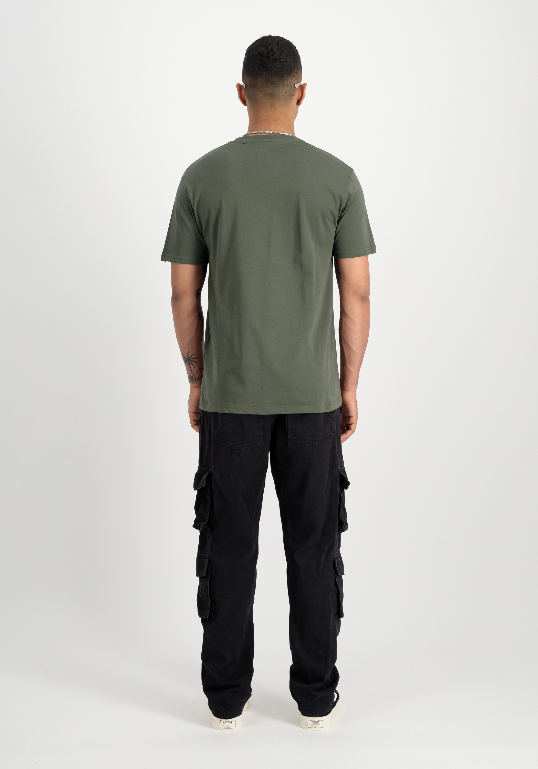 Alpha Industries T-Shirt »Alpha Industries Men - T-Shirts Satin Logo T«