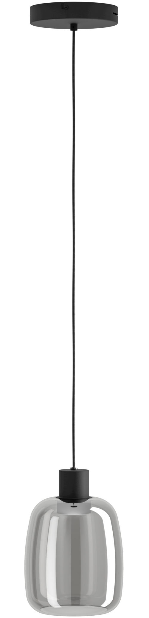 EGLO Hängeleuchte »MOLOCHIO-Z Pendellampe - Stahl - LED - 1X3,7W - IP20« LED-Modul 1 Stk. Kaltweiß | Neutralweiß | Warmweiß Hängelampe, Deckenlampe, Wohnzimmer, Esszimmer, H110 x Ø18 cm