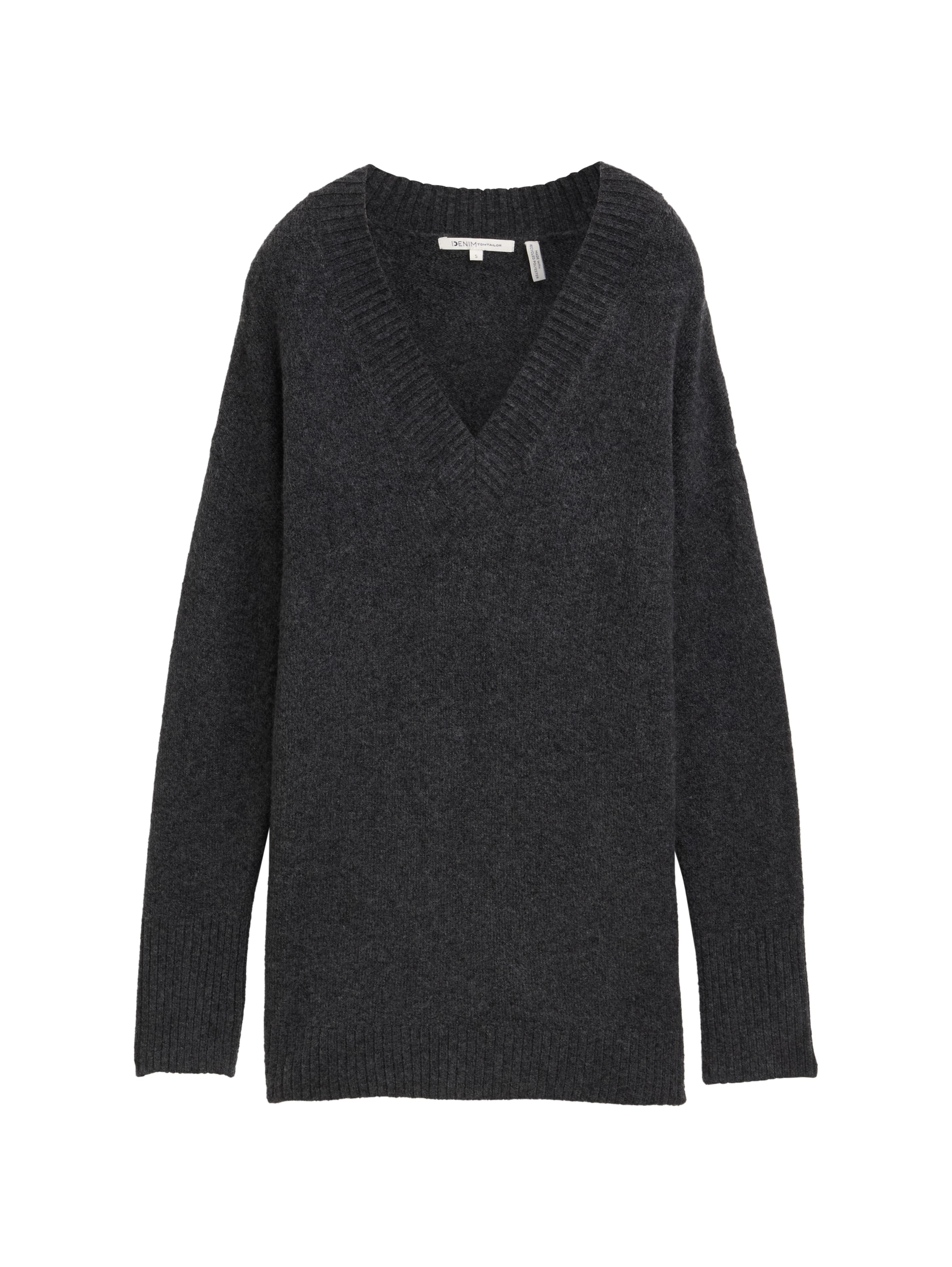 TOM TAILOR Denim Longpullover, in Melange Optik