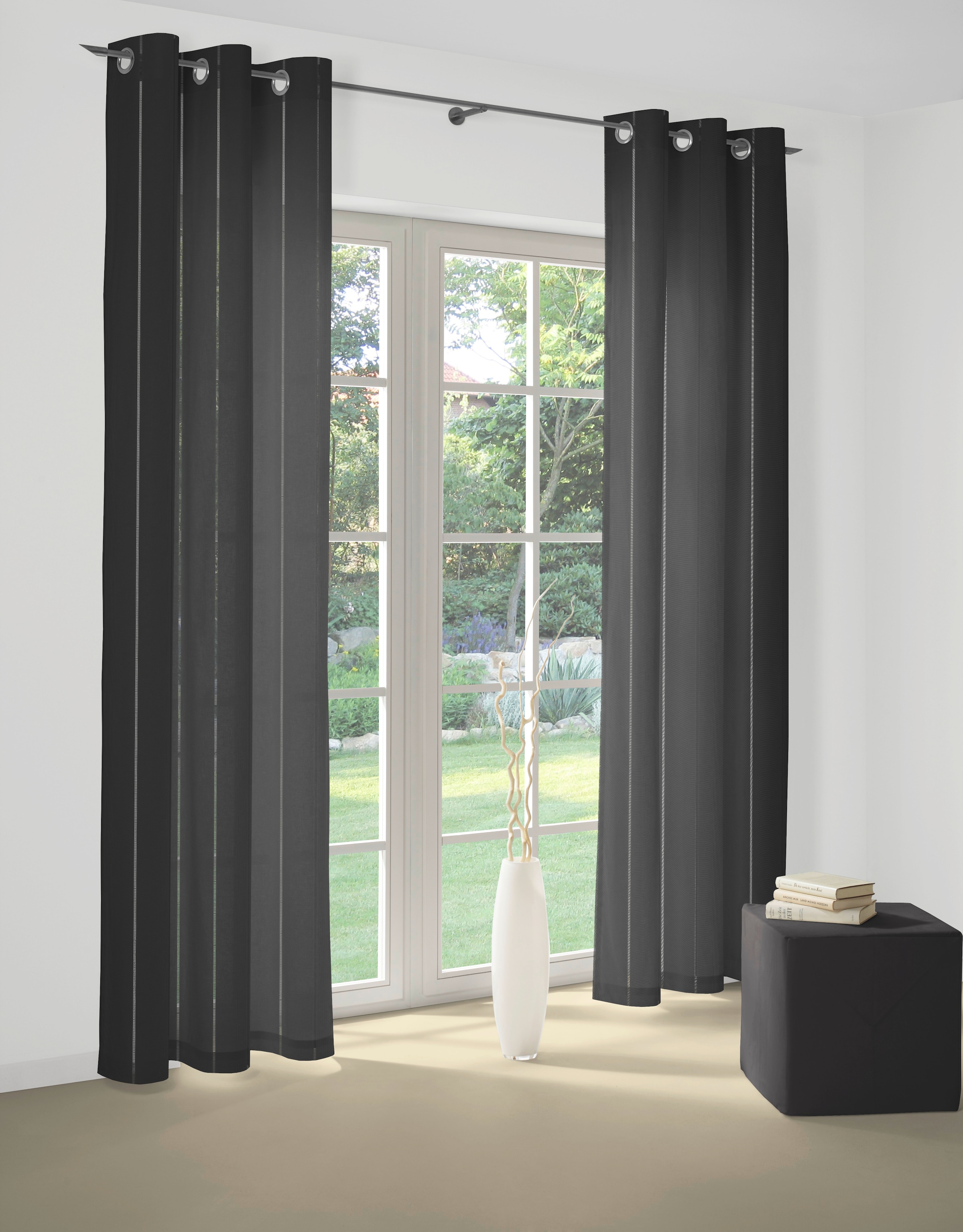 Wirth Vorhang »Felsted« Ösen 1 Stk. tlg. günstig online kaufen