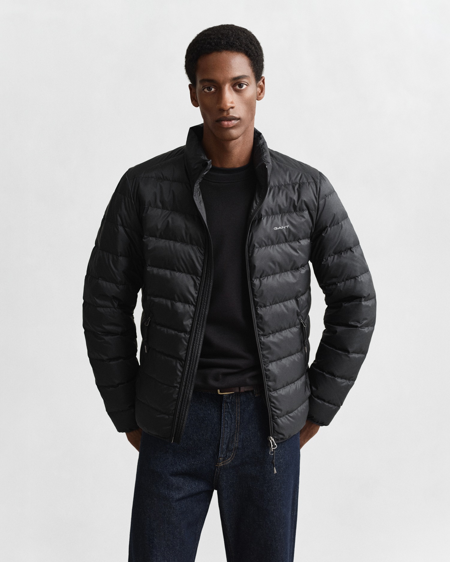Gant Steppjacke »LIGHT DOWN JACKET« 2-Wege-Reißverschluss, Übergangsjacke, regular fit
