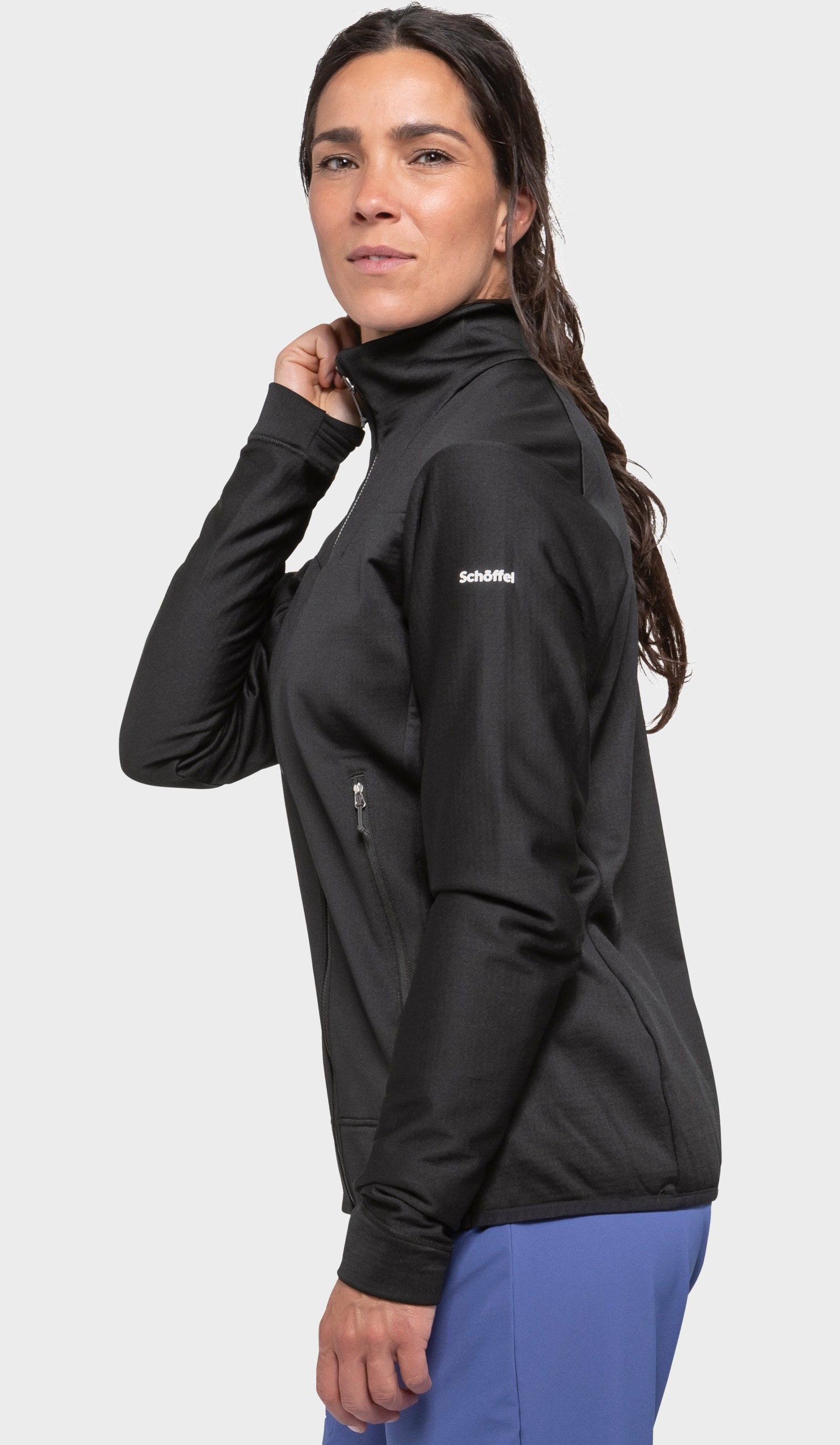 Schöffel Fleecejacke »Fleece Jkt Style Blaueis WMS« ohne Kapuze
