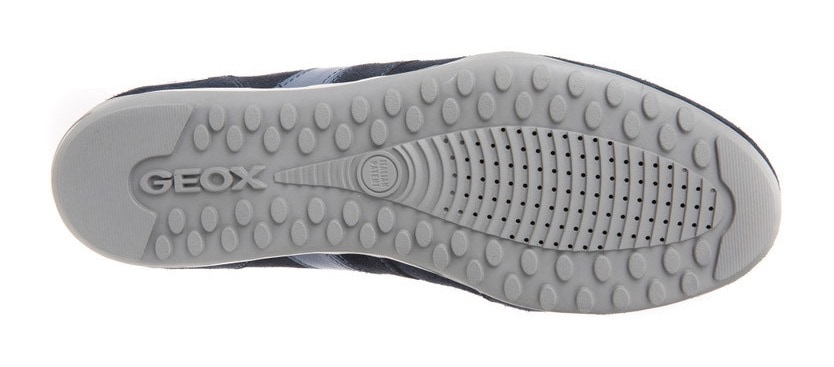 Geox Sneaker »U WELLS C«  Casual Schuh, Schnürschuh mit Logoverzierung