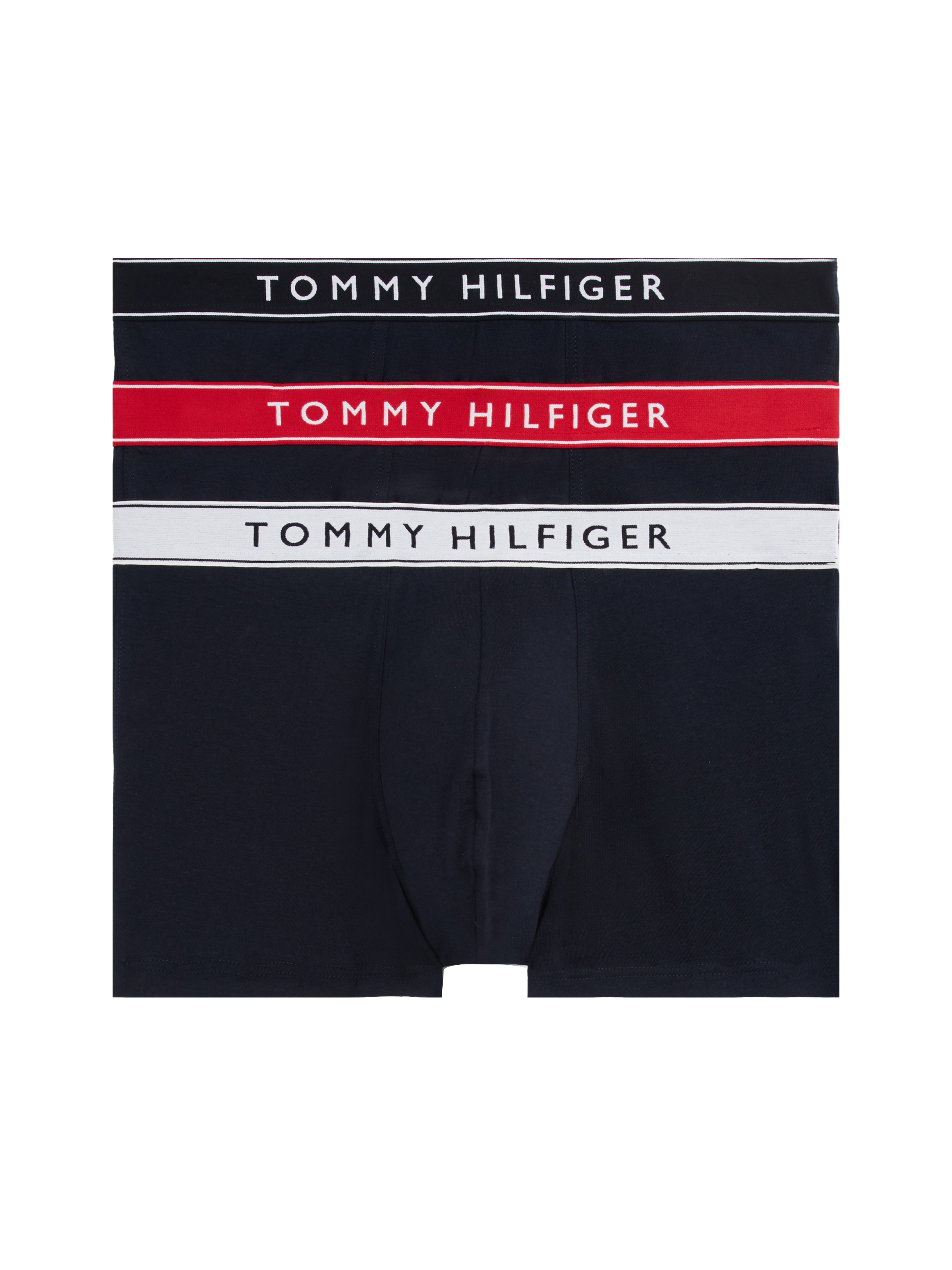 Tommy Hilfiger Underwear Trunk »3P TRUNK WB«, (Packung, 3 St., 3er), mit Logobund