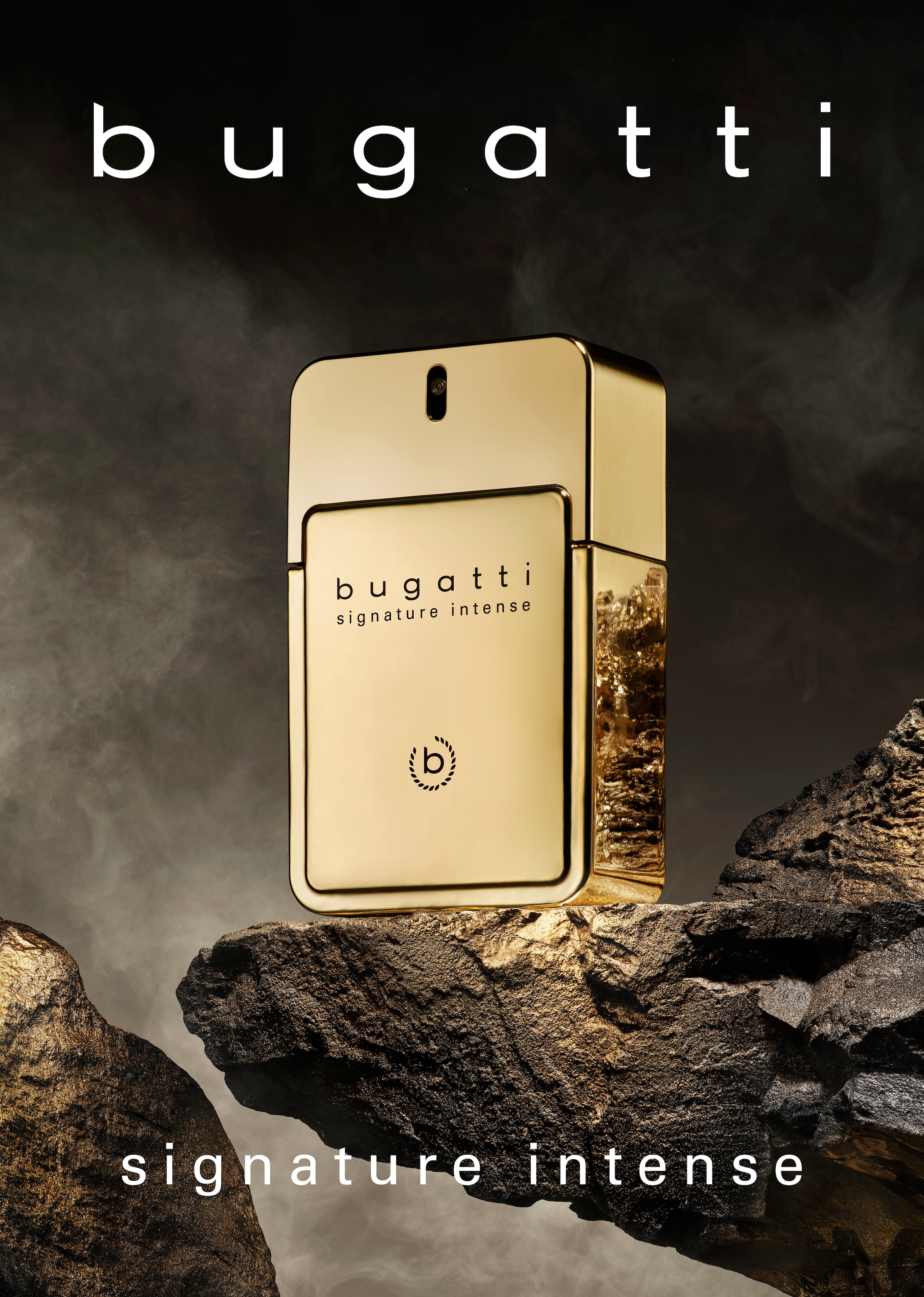 bugatti Eau de Parfum »bugatti signature intense for him EdP 100ml« mit Knopfverschlusssystem