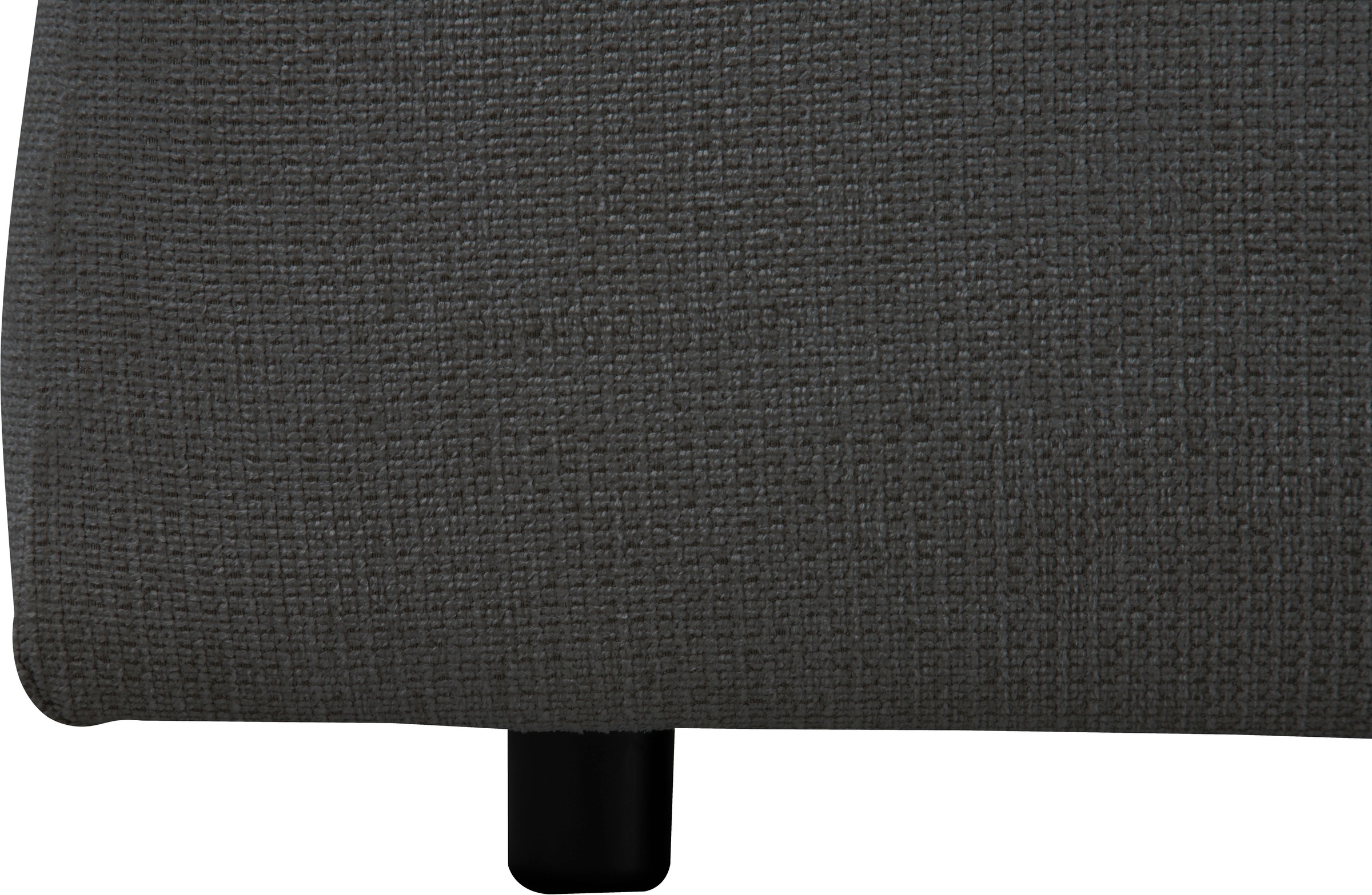 andas Ecksofa »Linkka, Breite 301 cm«, L-Form, in einem weichen Chenille-Stoff, mit Wellenunterfederung