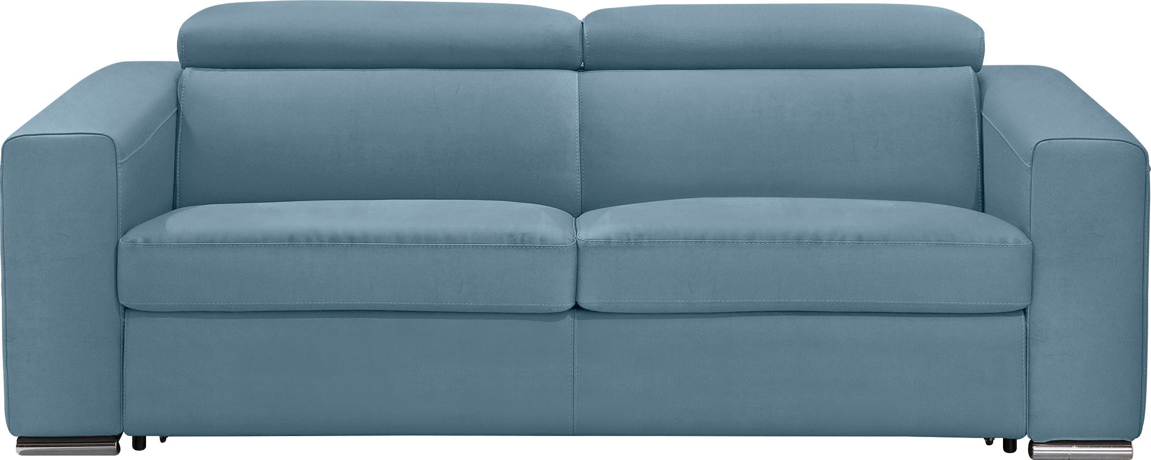 Egoitaliano 2,5-Sitzer »Cabiria, Design und super Sitzkomfort« inkl. manuell verstellbarer Kopfstützen, mit Metallfüßen