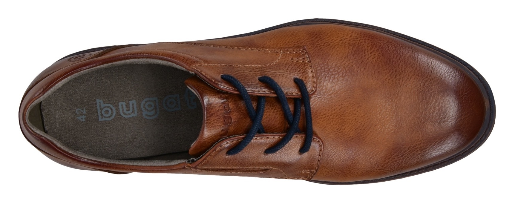 bugatti Schnürschuh, Festtagsschuh, Anzugschuh, Business Schnürer mit griffiger Profilsohle