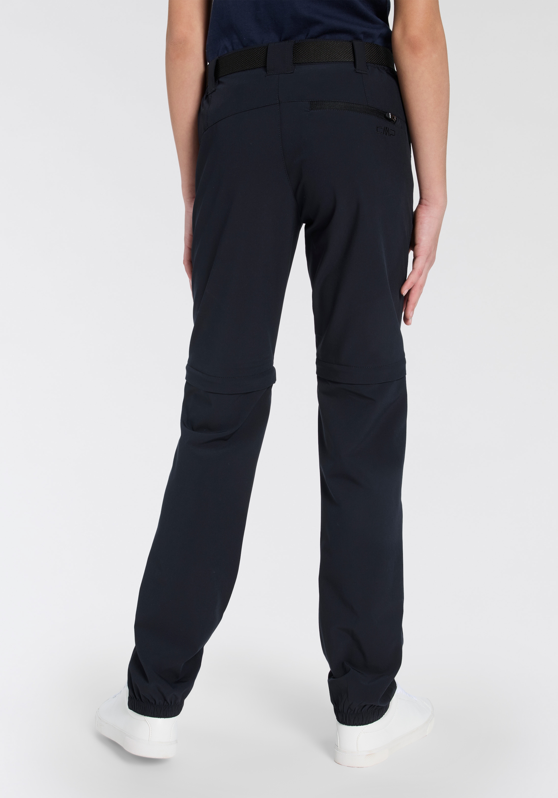 CMP Zip-off-Hose »KID ZIP-OFF-PANT«, (Set, 1 tlg., mit Gürtel), Elastisch & Atmungsaktiv & Schnell trocknend & für Kinder