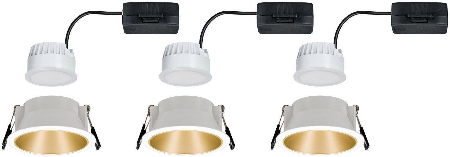 Paulmann LED Einbauleuchte »Cole«, 3 flammig, Deckenspots, 3er Set günstig online kaufen