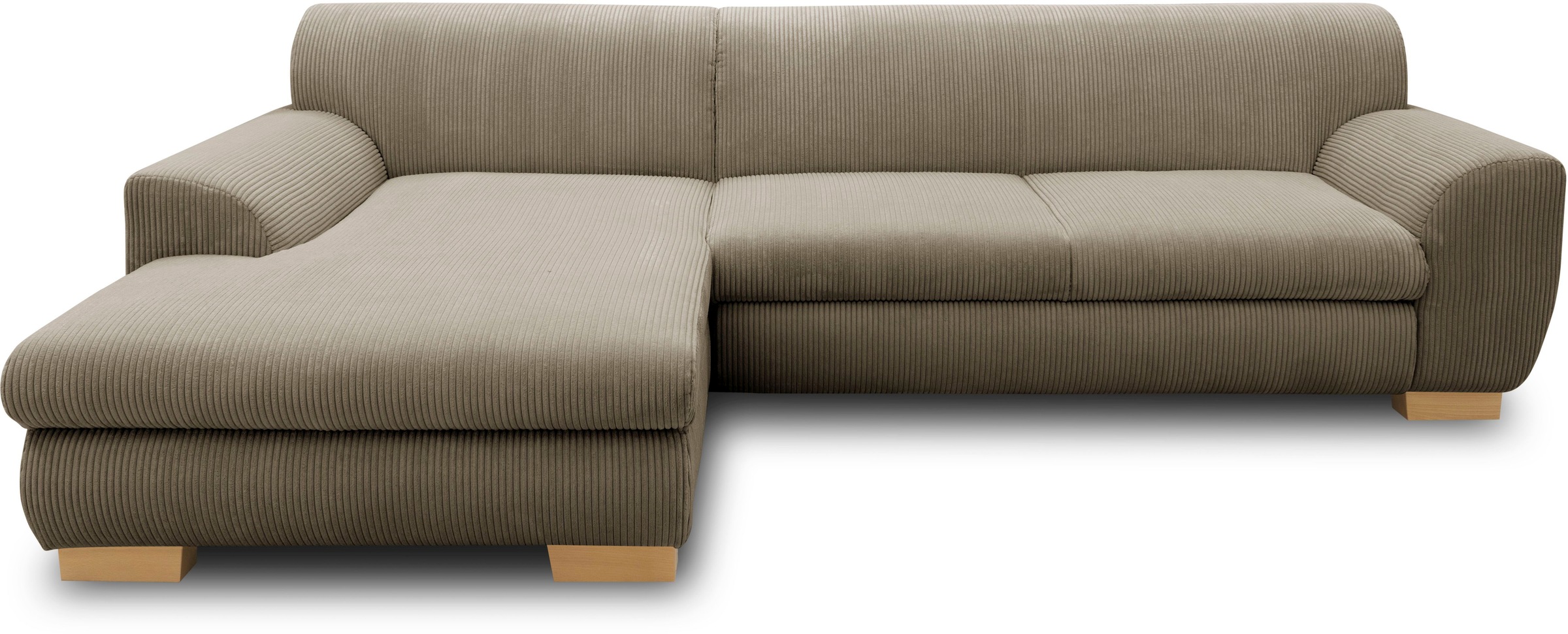 Home affaire Ecksofa »Nika zeitlos und elegant, L-Form« wahlweise mit Bettf günstig online kaufen