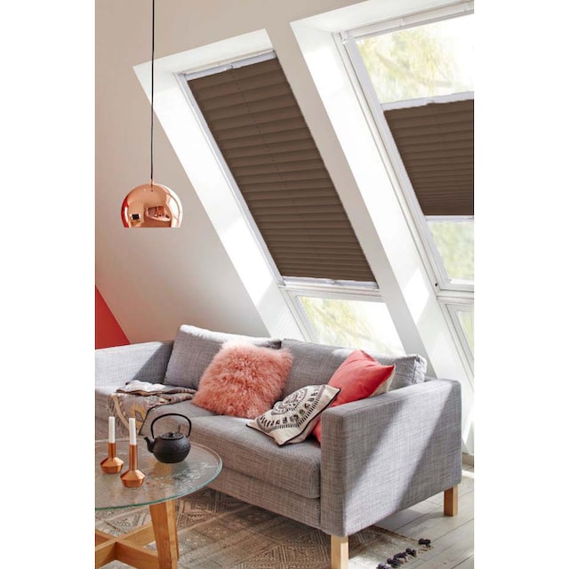 sunlines Dachfensterplissee »Classic Style Crepe«, Lichtschutz, verspannt,  Thermo bequem und schnell bestellen