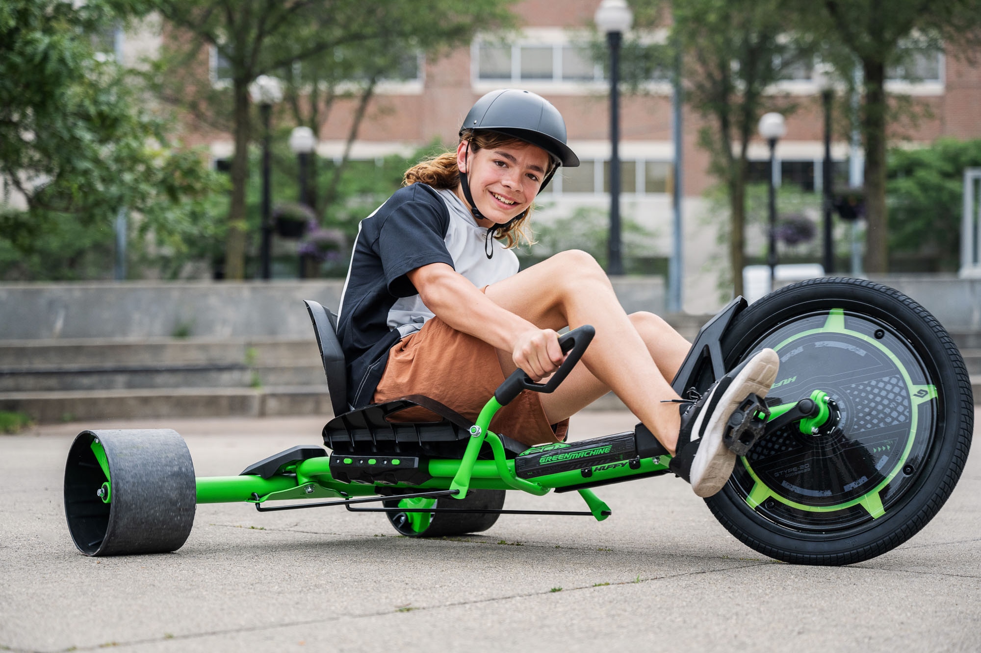 Huffy Elektro-Kindertrike »Green Machine 16-Zoll Drift Trike«, ab 8 Jahren