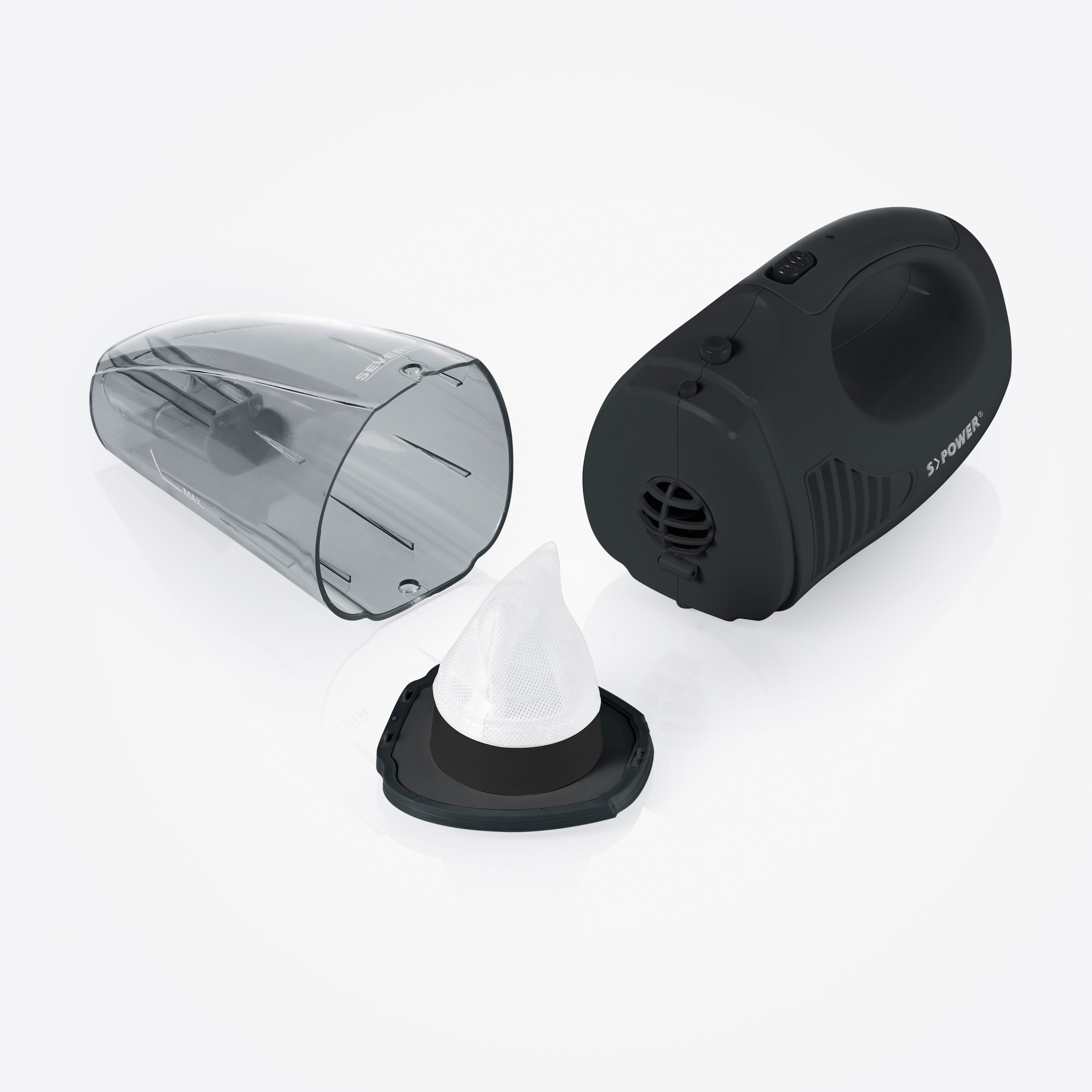 Severin Akku-Hand-und Stielstaubsauger »HV 7963«, 3-in-1 Akku-Handstaubsauger "S-POWER® home & car Li 20"