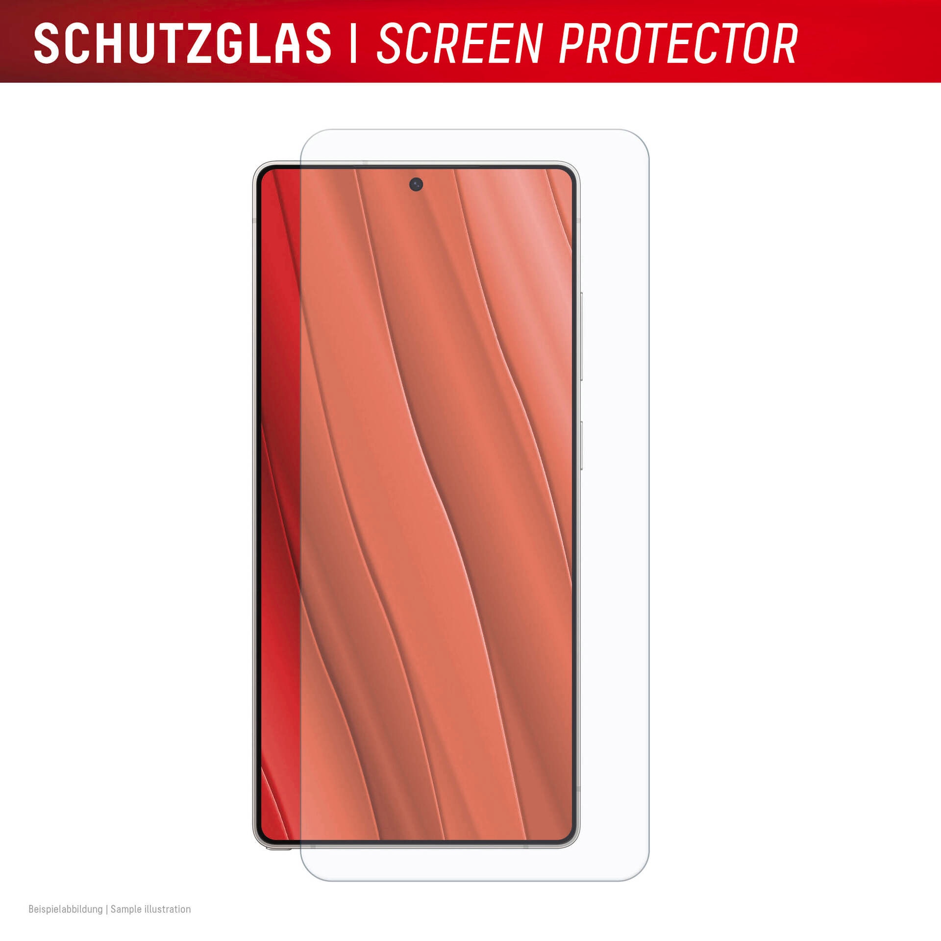Displex Displayschutzglas »Real Glass Screen Protector mit MountMaster« für Samsung Galaxy S26 Ultra Displayschutzfolie, Schutzfolie, Bildschirmschutz, kratz- & stoßfest