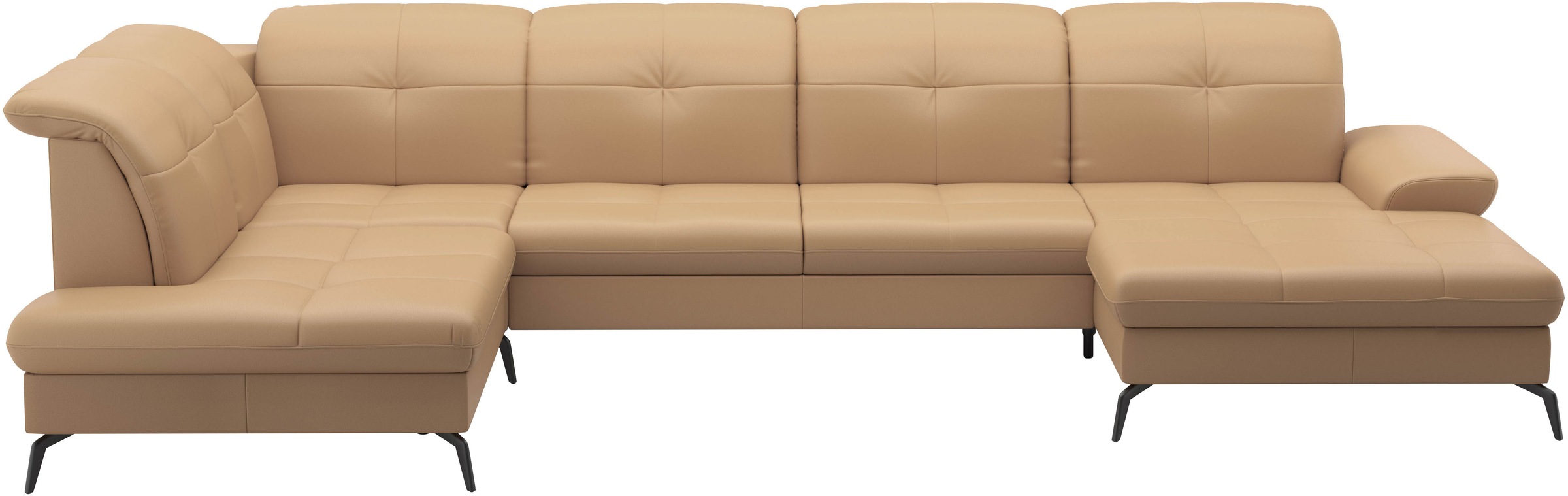 sit&more Wohnlandschaft »Amica, U-Form, inkl. Sitztiefenverstellung und Arm günstig online kaufen
