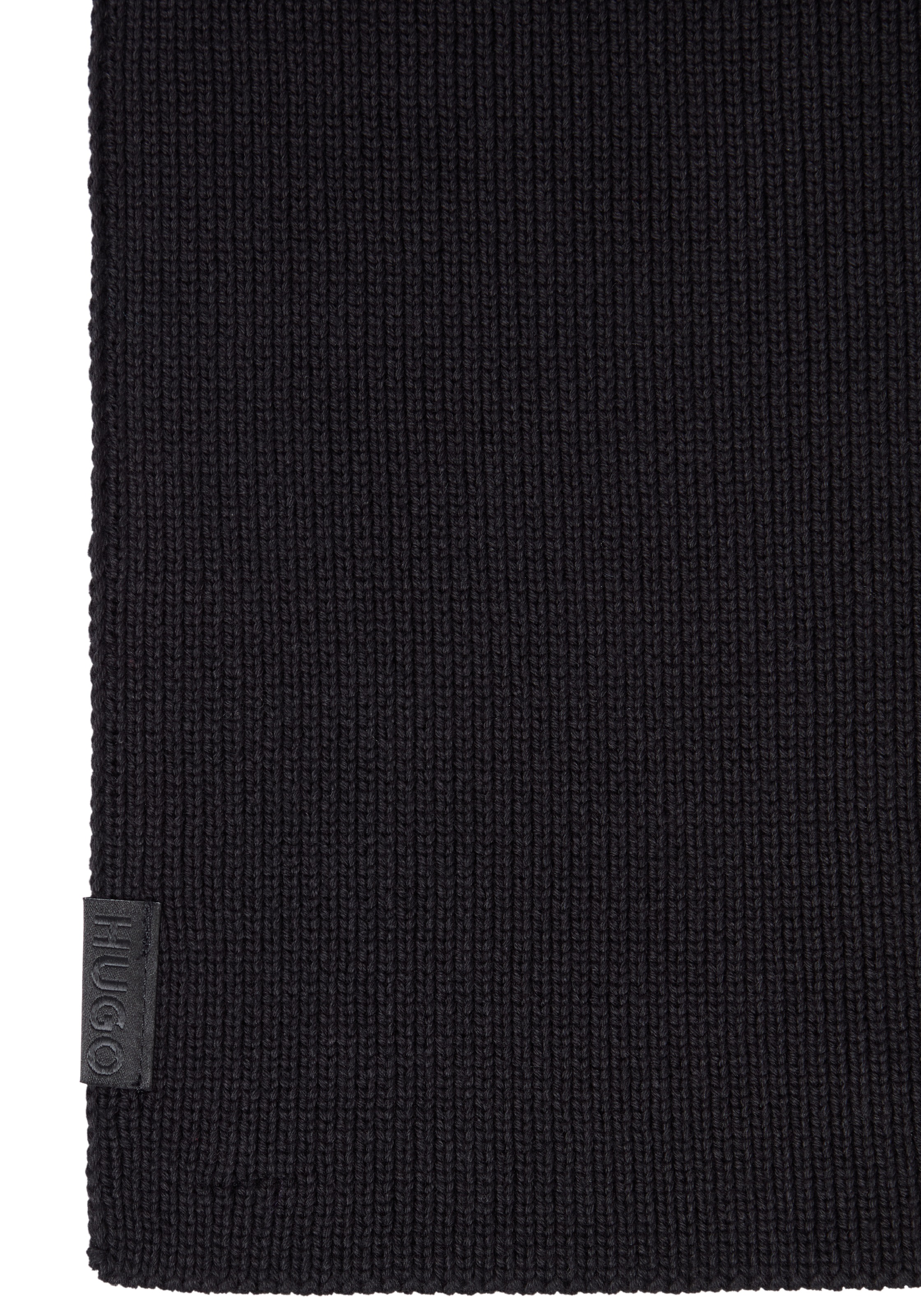 HUGO Strickschal »Zential« aus reiner Baumwolle, unisex