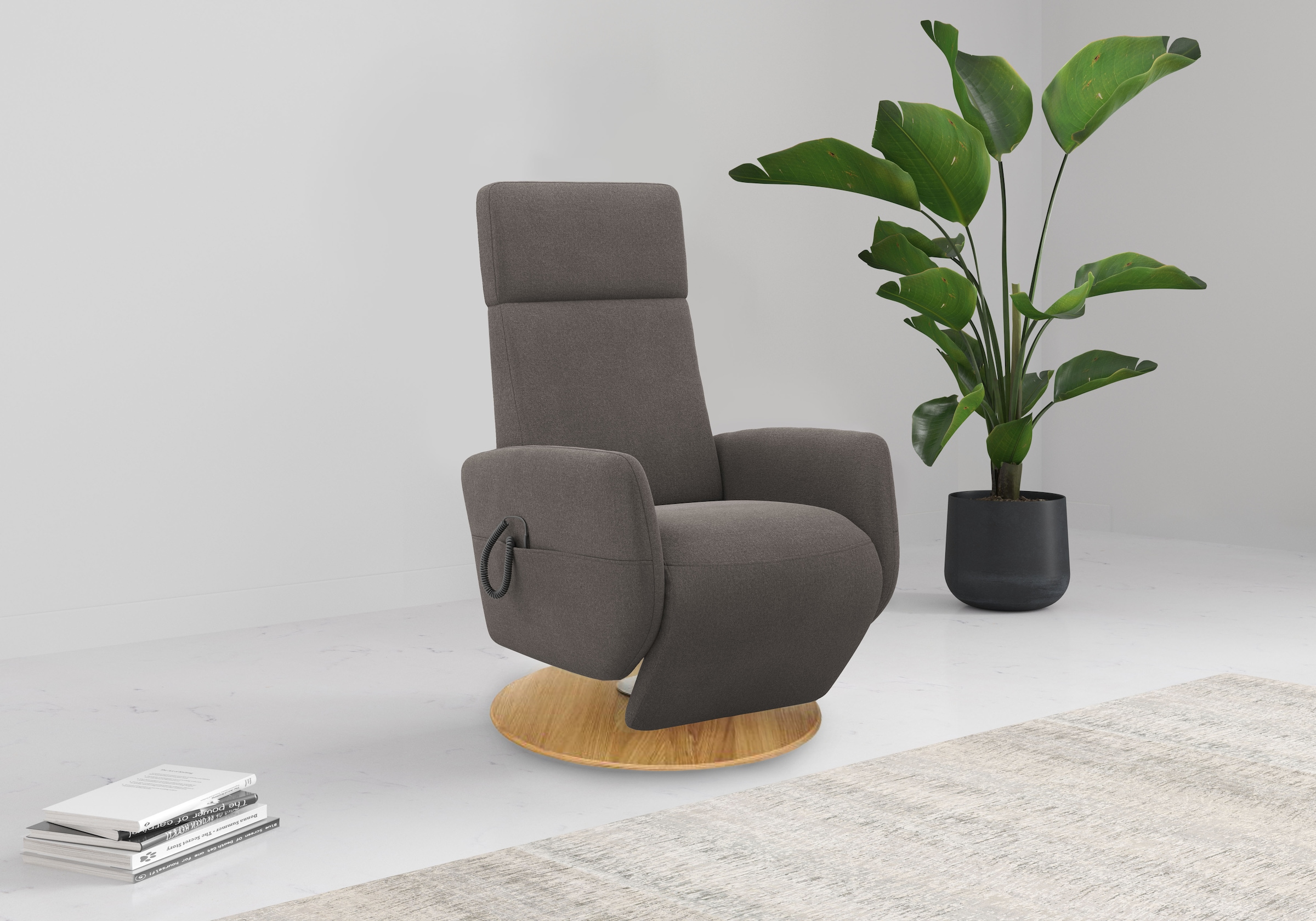 Home affaire TV-Sessel »Rochelle«, (1 St.), TV-Sessel mit Drehfunktion 360 günstig online kaufen