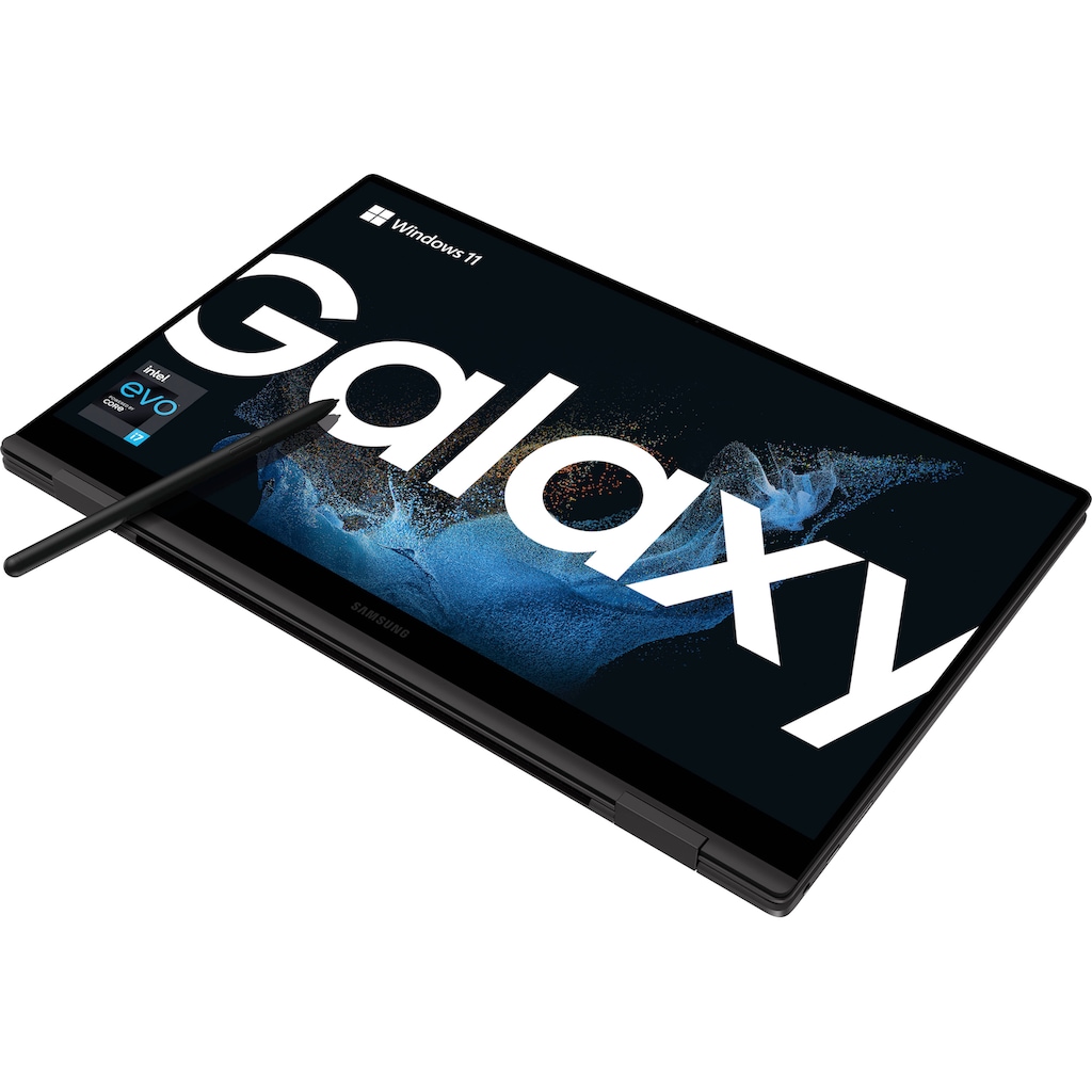 Samsung Convertible Notebook »Galaxy Book2 Pro 360«, (39,62 cm/15,6 Zoll), Intel, Core i7, Iris© Xe Graphics, 512 GB SSD