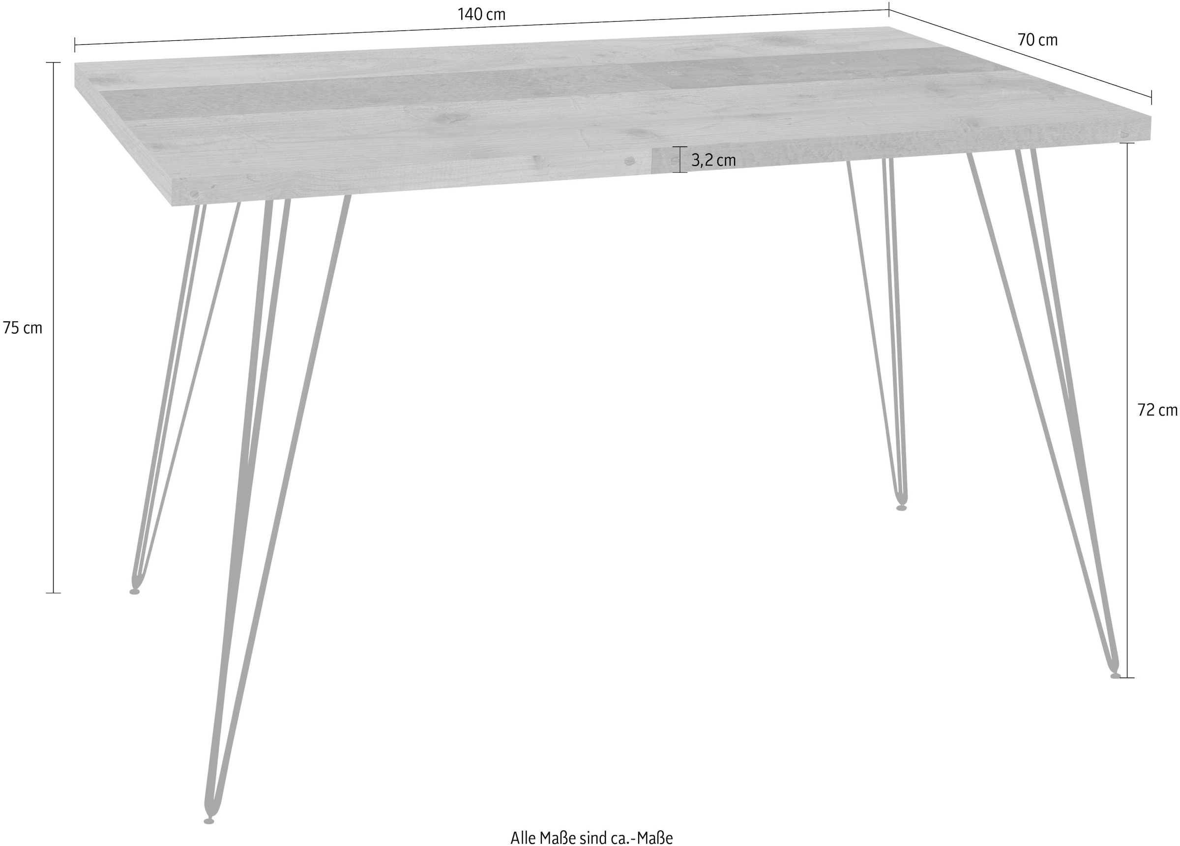 Mäusbacher Schreibtisch "Big System Office", Breite 140 cm günstig online kaufen