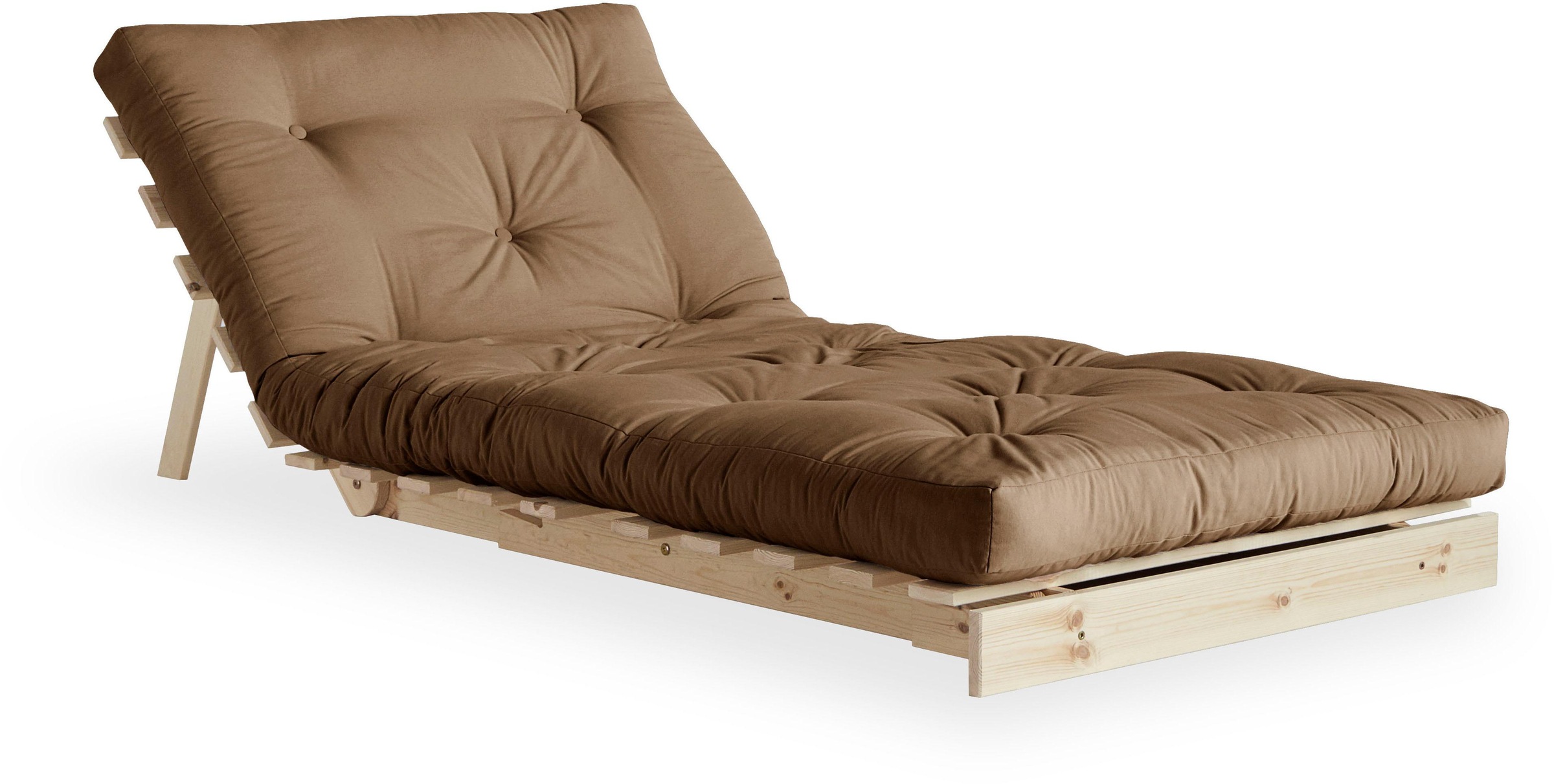 Karup Design Daybett »Roots Schlafsofa, Gästebett, Sofa inkl. Futonmatratze«, Liegefläche 90/140/160 x200 cm, FSC® zertifizierte Kiefer