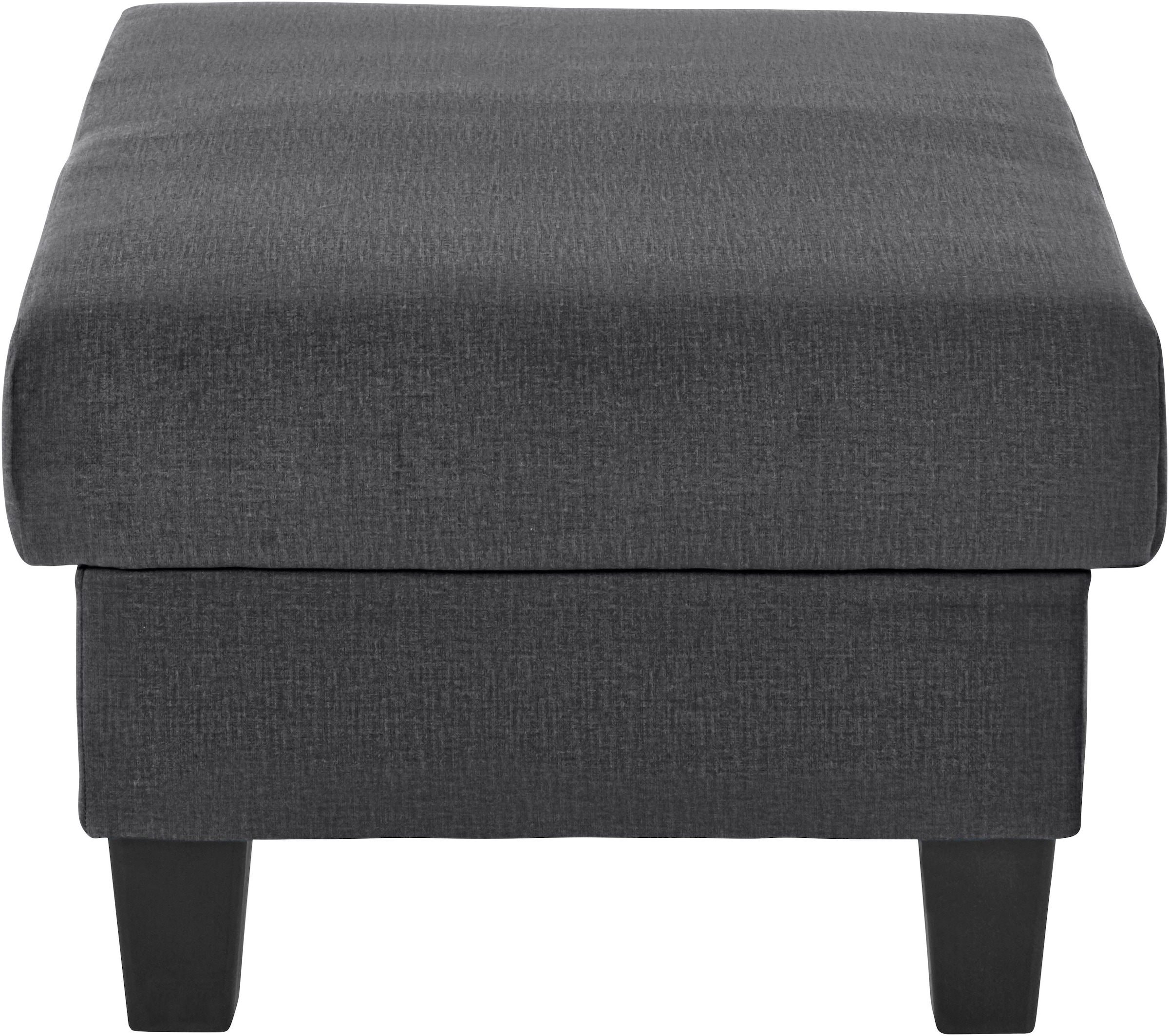 COTTA Polstergarnitur »Morven L-Form«, (Set), Set bestehend aus: Ecksofa mit Kopfteilverstellung & Hocker