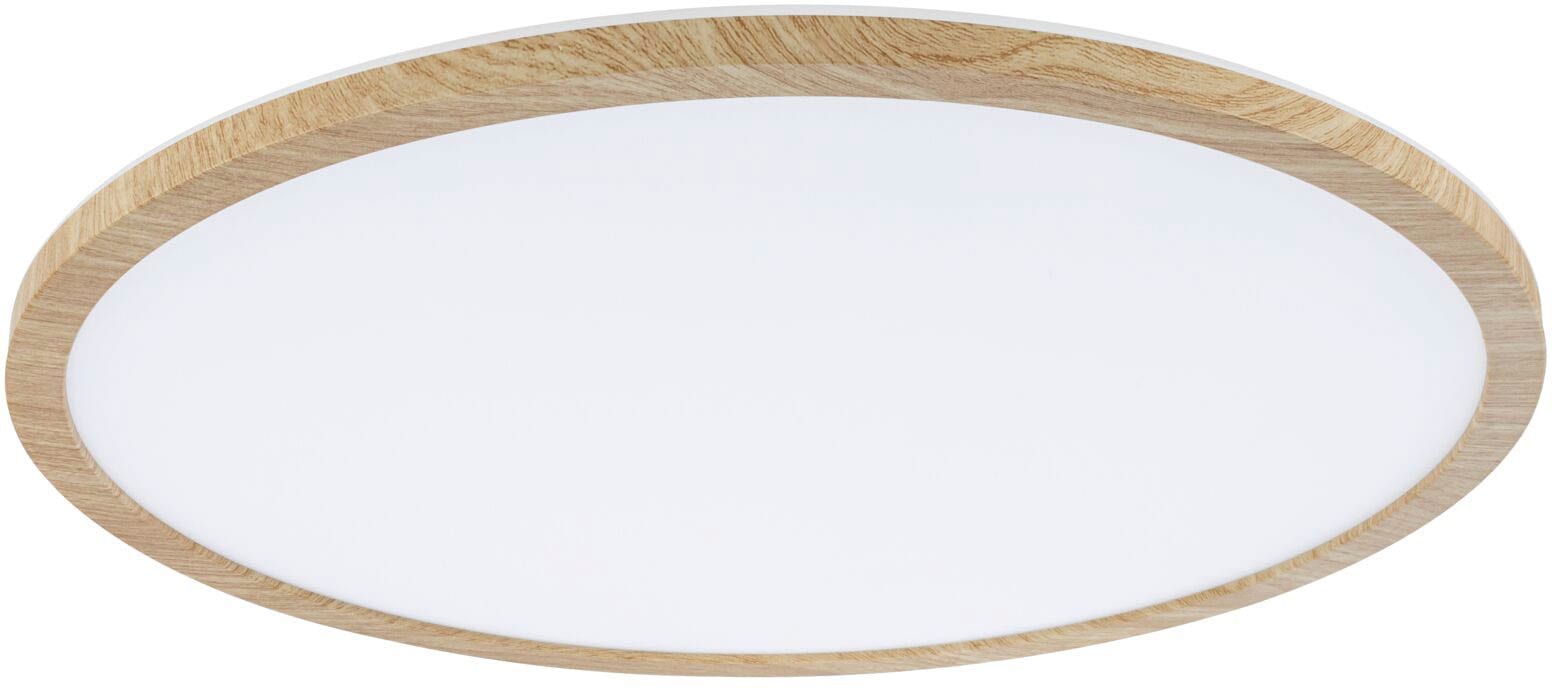 Paulmann LED Panel »Atria Shine 22W 3000K 420mm Eiche Kunststoff IP44«, 1 f günstig online kaufen