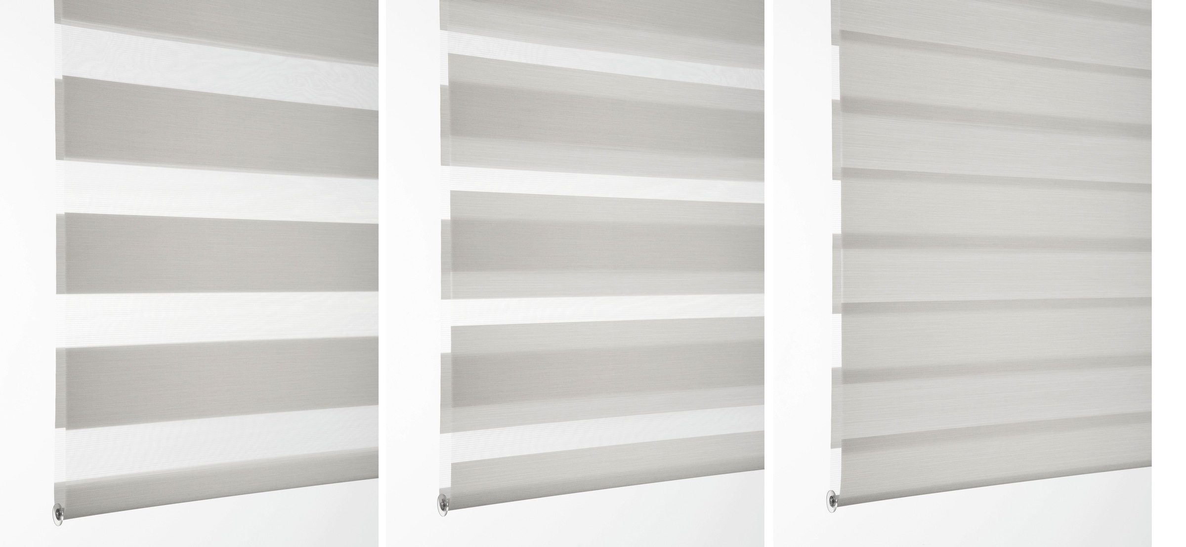 SCHÖNER WOHNEN-Kollektion Doppelrollo »Tilda«, transparent, Sichtschutz, mit Bohren/ohne Bohren, freihängend, geklemmt, silberne oder weiße Rollo-Technik