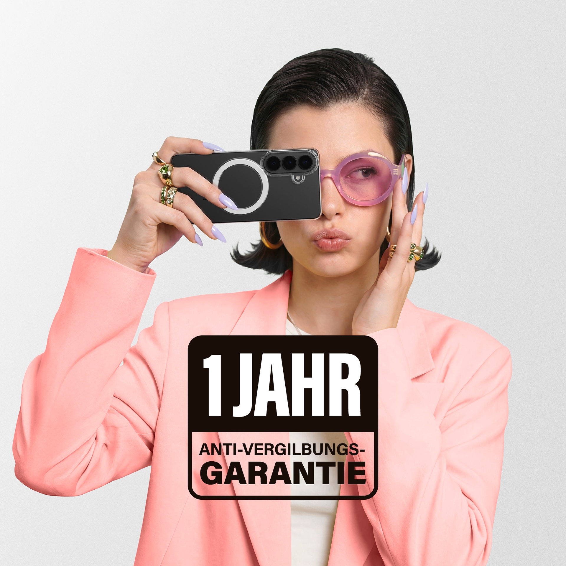 CARE by PanzerGlass Handyhülle »SL1M Case für Samsung Galaxy S26« Samsung Galaxy S26 Backcover, Schutzhülle, Handyschutzhülle, Case, Schutzcase, stoßfest