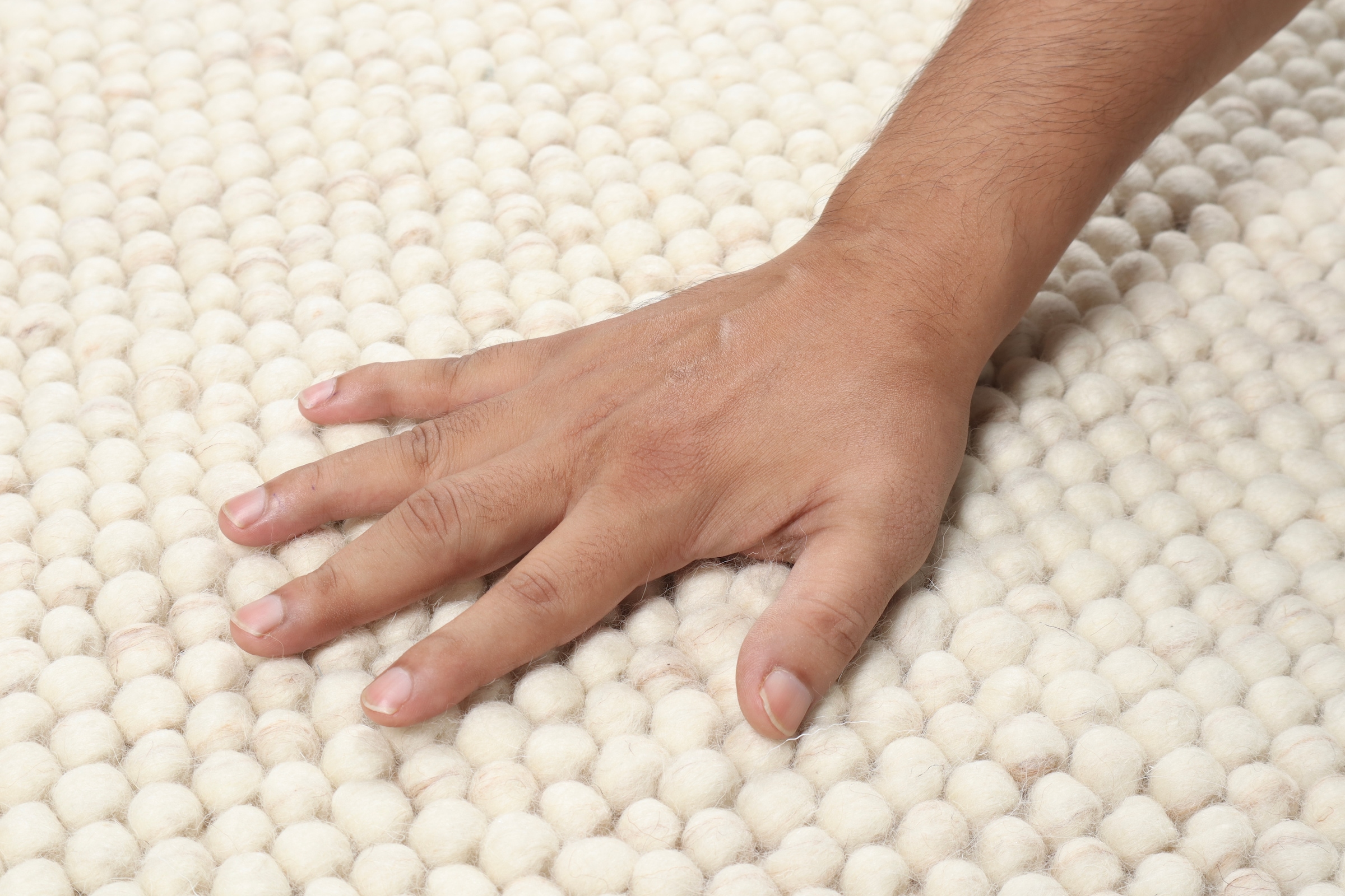 LeGer Home by Lena Gercke Läufer »Ainhoa, Wolle« rechteckig 14 mm Höhe handgewebt, Handweb Teppiche, Wohnzimmer, Schlafzimmer, Esszimmer