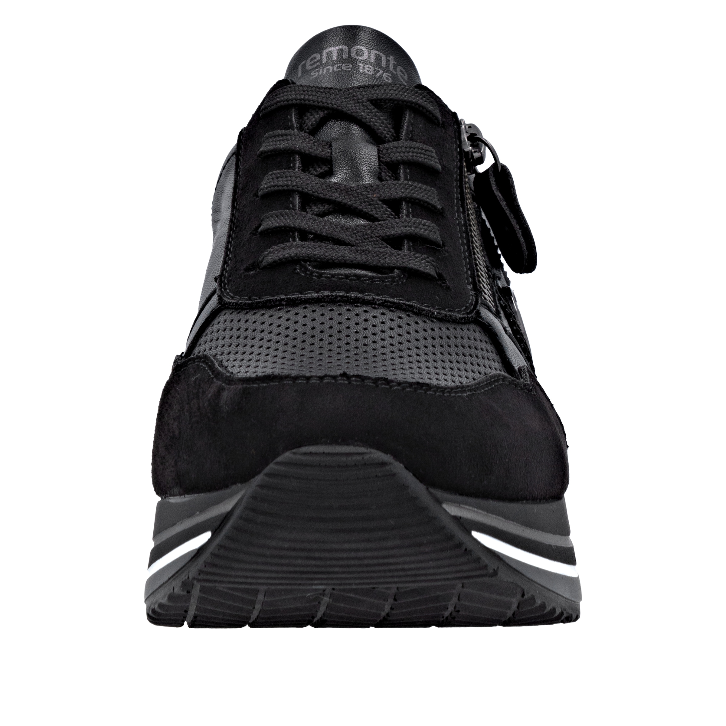 Remonte Plateausneaker  Schnürschuh, Halbschuh, Freizeitschuh mit gepolstertem Schaftrand