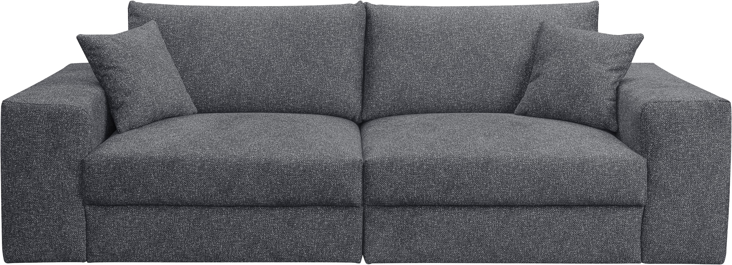 WERK2 Big-Sofa »Rozzana mit viel Platz und aktuellen Bezugsvarianten«, mit losen Rückenkissen