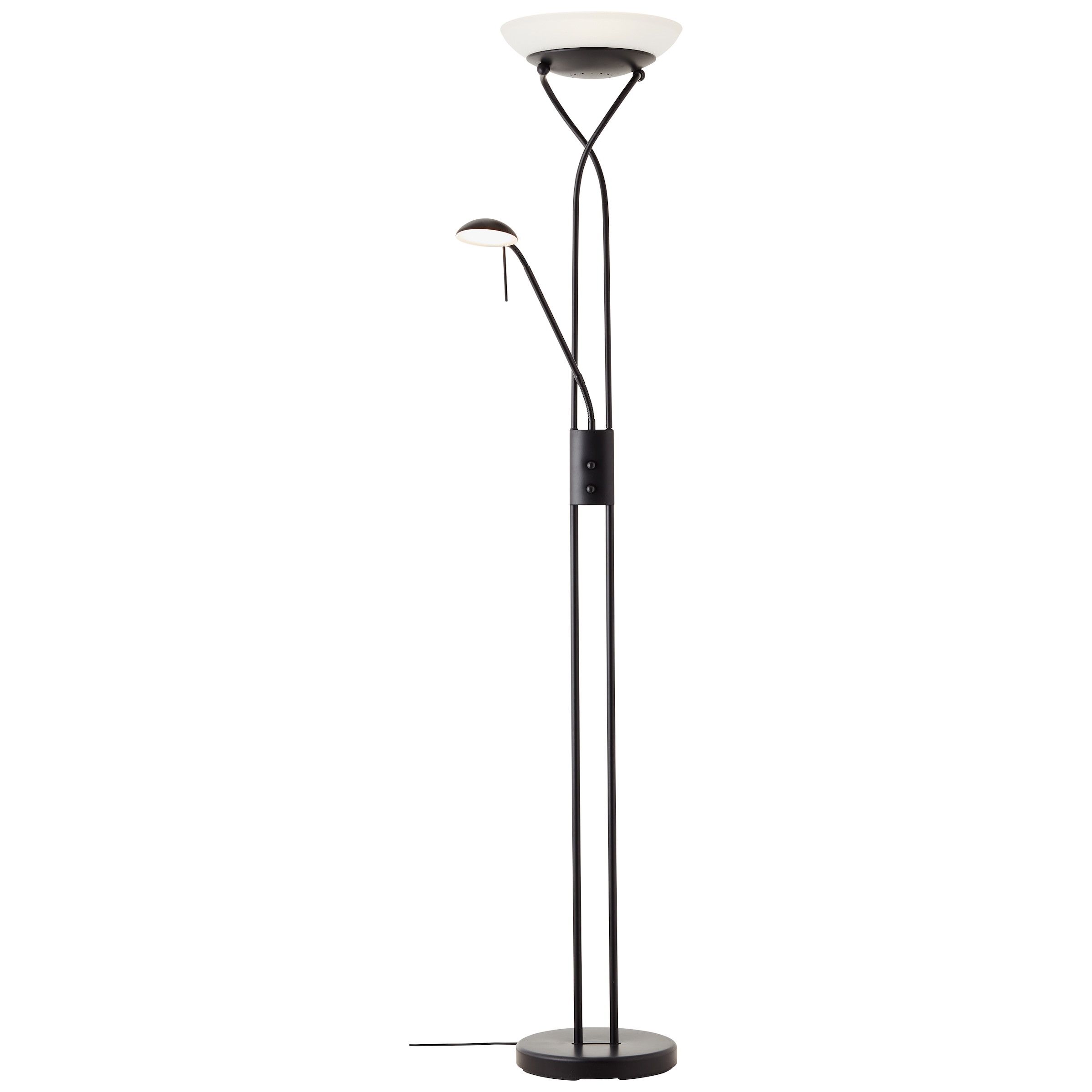 Brilliant Deckenfluter »Ollie«, 1 flammig, Lesearm, Drehdimmer - 180cm Höhe günstig online kaufen