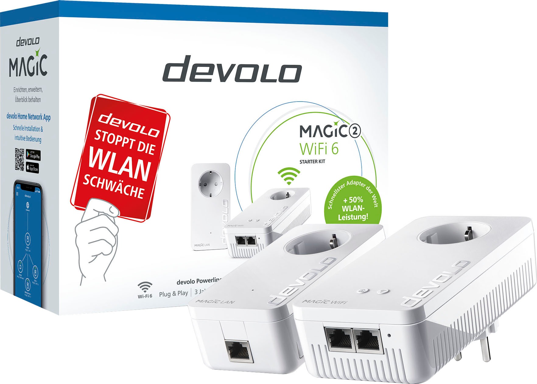 DEVOLO Adapter »Magic 2 WiFi 6 Starter Kit«