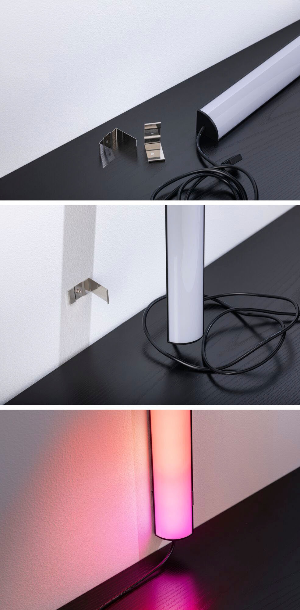 Paulmann LED-Streifen Rainbow RGB »EntertainLED kaufen 30x30mm 2x48lm«, Dynamic St.-flammig 2 2x1W Lightbar