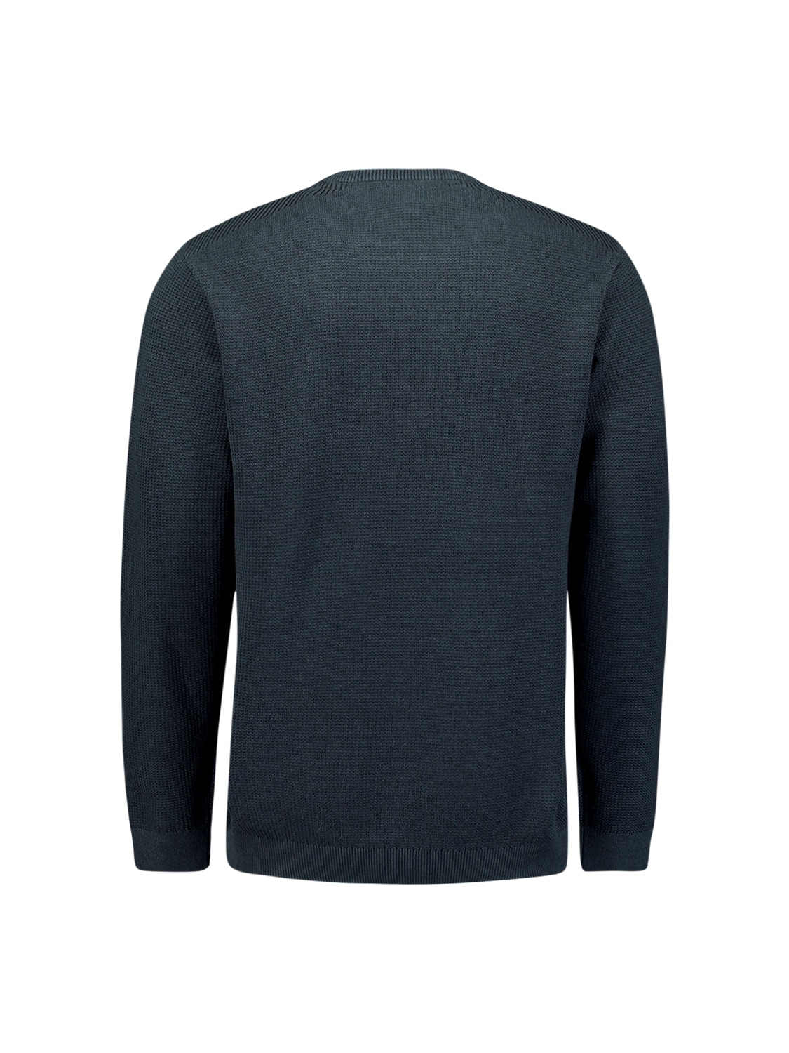 NO EXCESS V-Ausschnitt-Pullover »No Excess Pullover mit Schulterrippung«