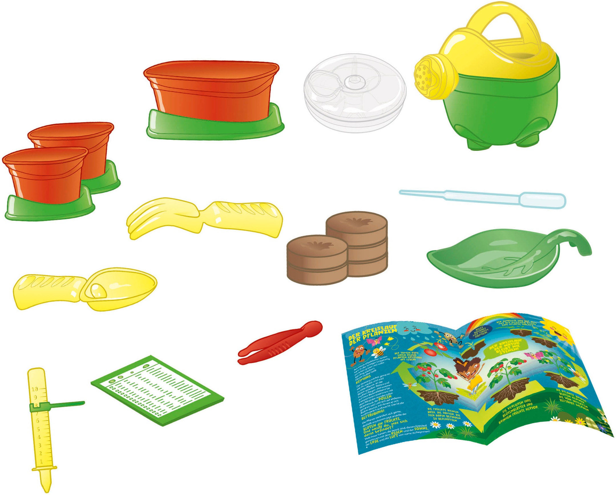 Clementoni® Experimentierkasten »Galileo Lab, Mein erstes Botanik-Set (5+)«, Made in Europe