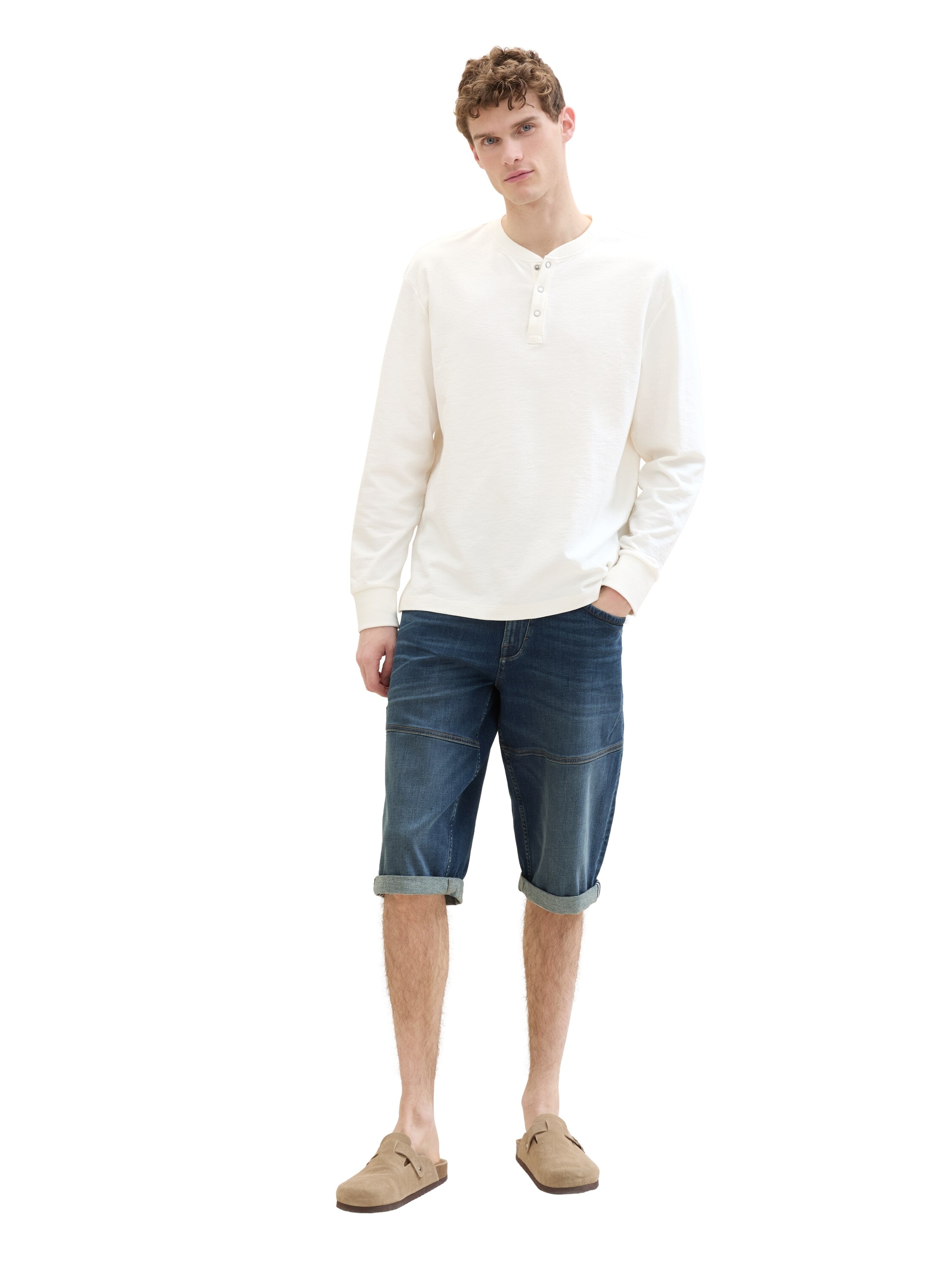 TOM TAILOR 3/4-Jeans »MORRIS«, mit Markenlabel