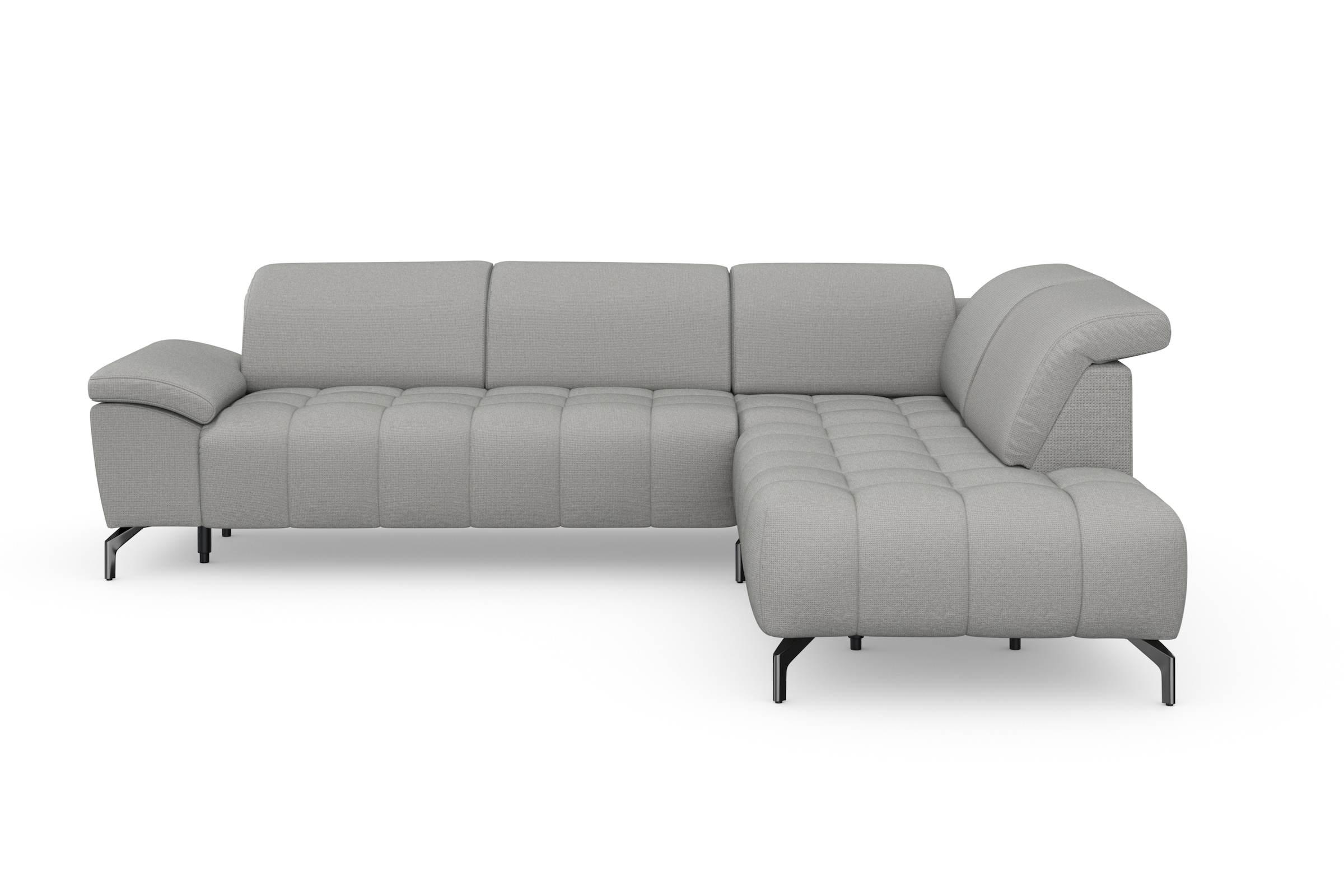 sit&more Ecksofa »Cool L-Form«, wahlweise mit Kopfteilverstellung und Vorzi günstig online kaufen