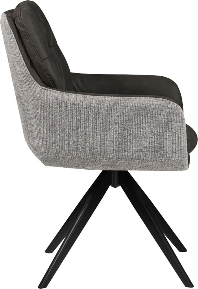 Kayoom Polsterstuhl »Stuhl Dian 125, hochwertige Verarbeitung, bequem, formschönes Design«, 1 St., 360-Grad drehbar, hochwertige Verarbeitung, bequem