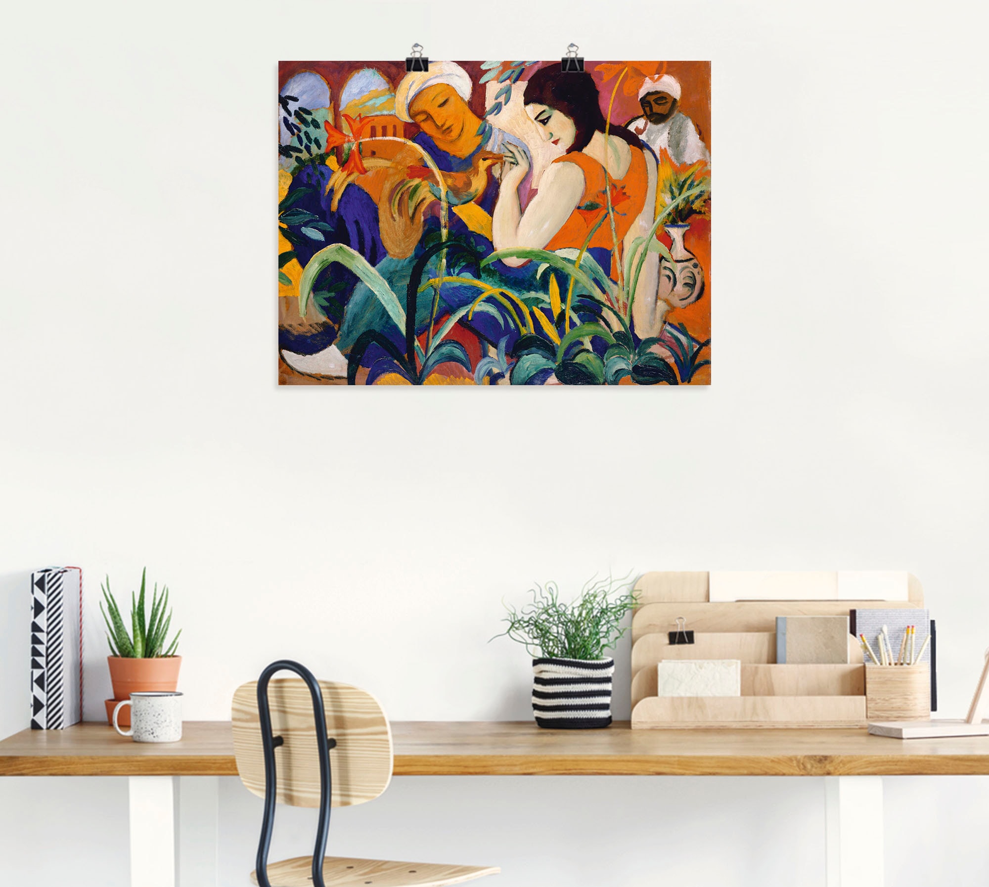 Artland Wandbild »Orientalische Frauen. 1912«, Gruppen & Familien, (1 St.), als Leinwandbild, Poster in verschied. Größen