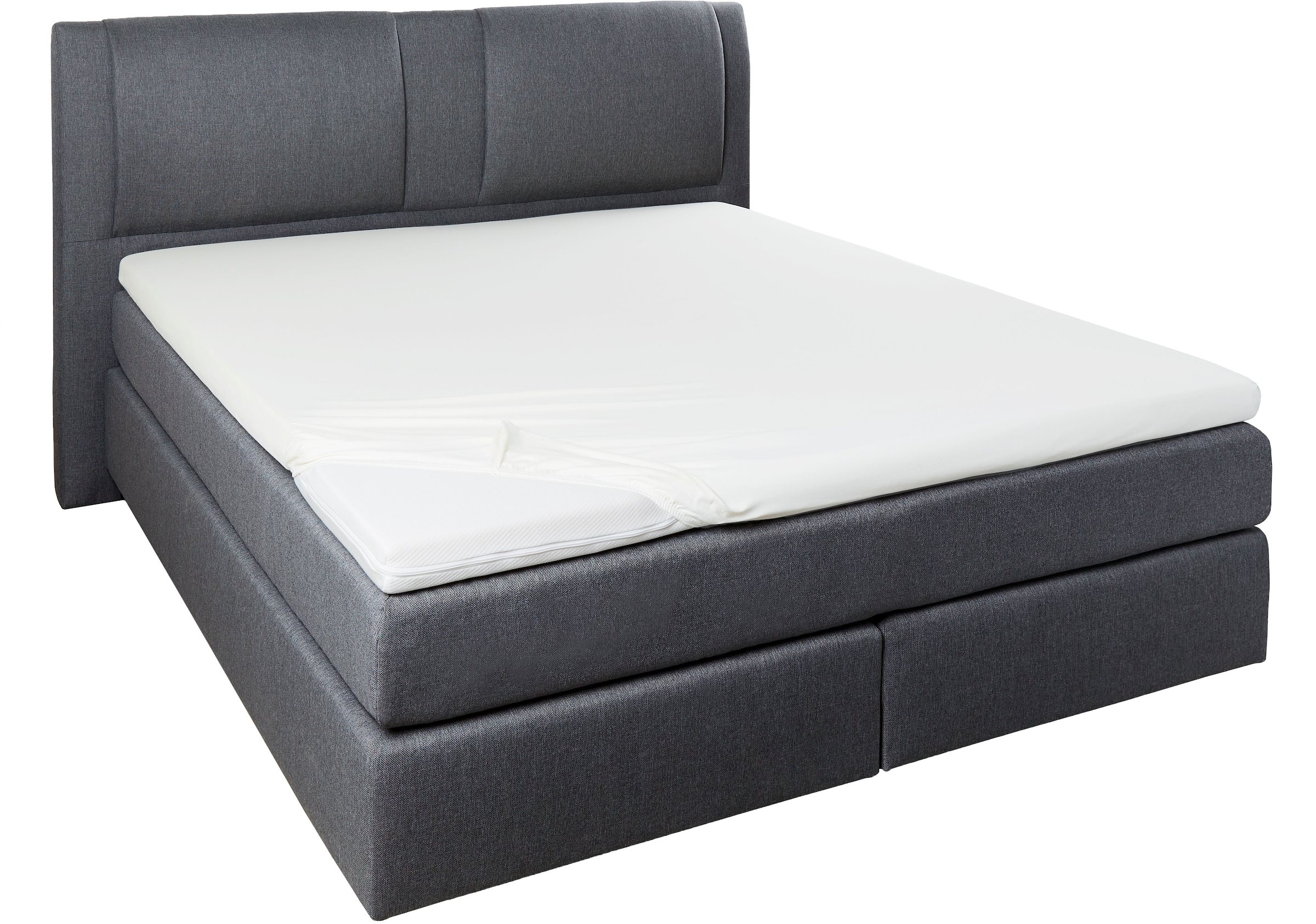 Primera Spannbettlaken »Elasthan-Feinjersey Topper«, Aus 95% gekämmter Baumwolle und 5% Elastan
