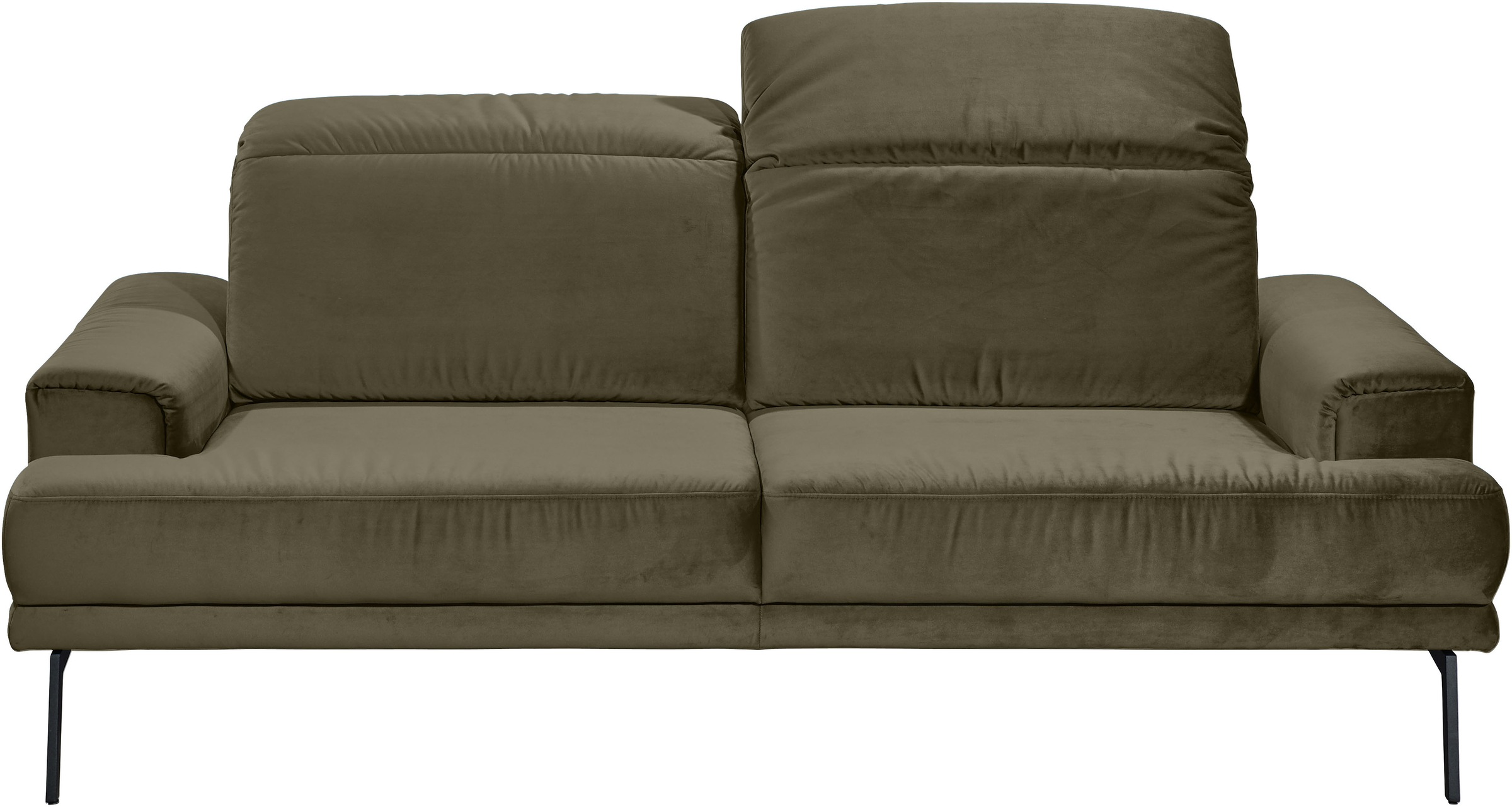 Musterring 2-Sitzer »MR 4580«, inkl. Kopf- und Sitztiefenverstellung, Fuß schwarz, B198 x T103 cm