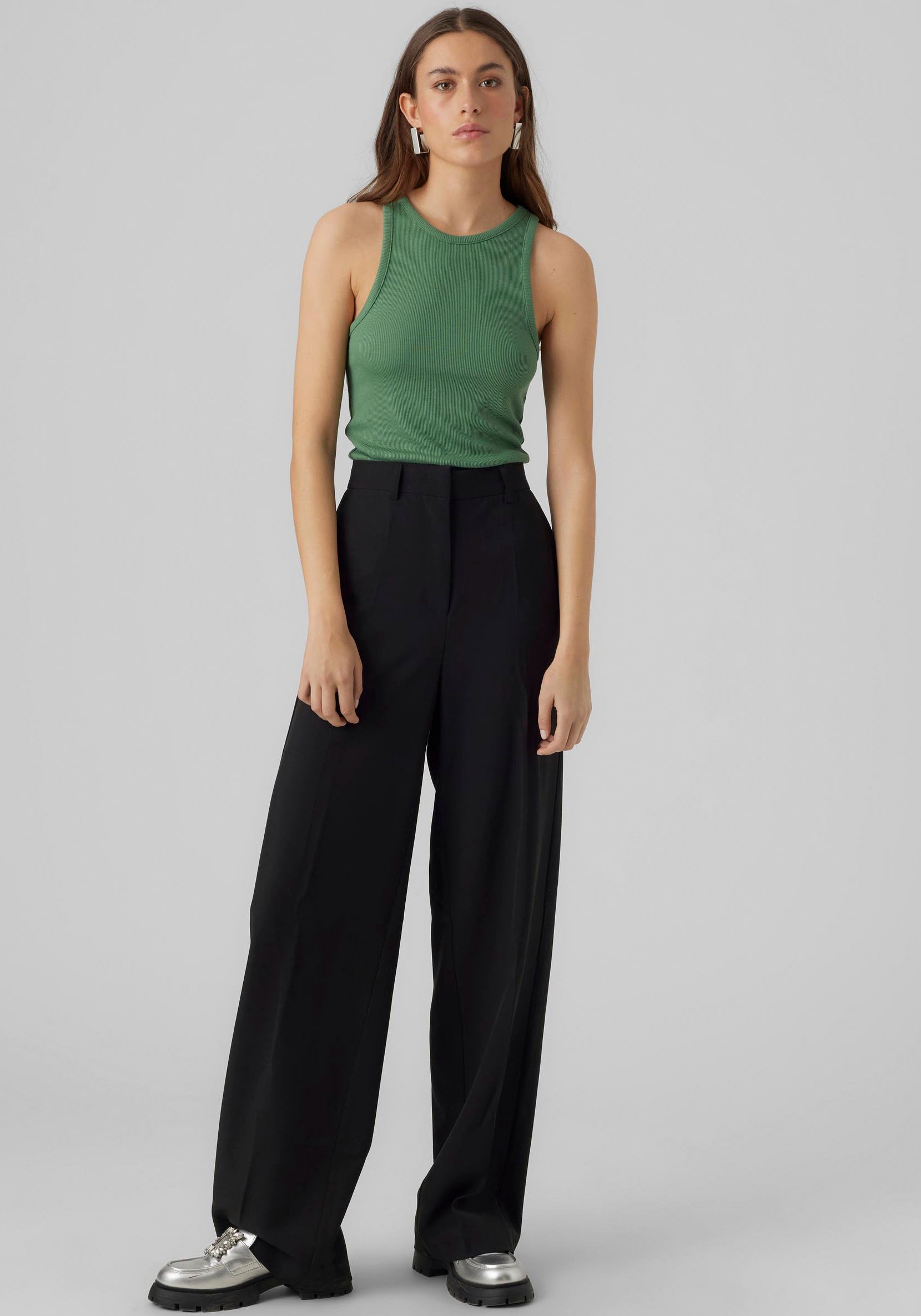 Vero Moda Tanktop »VMROMA S/L RIB TOP JRS NOOS«