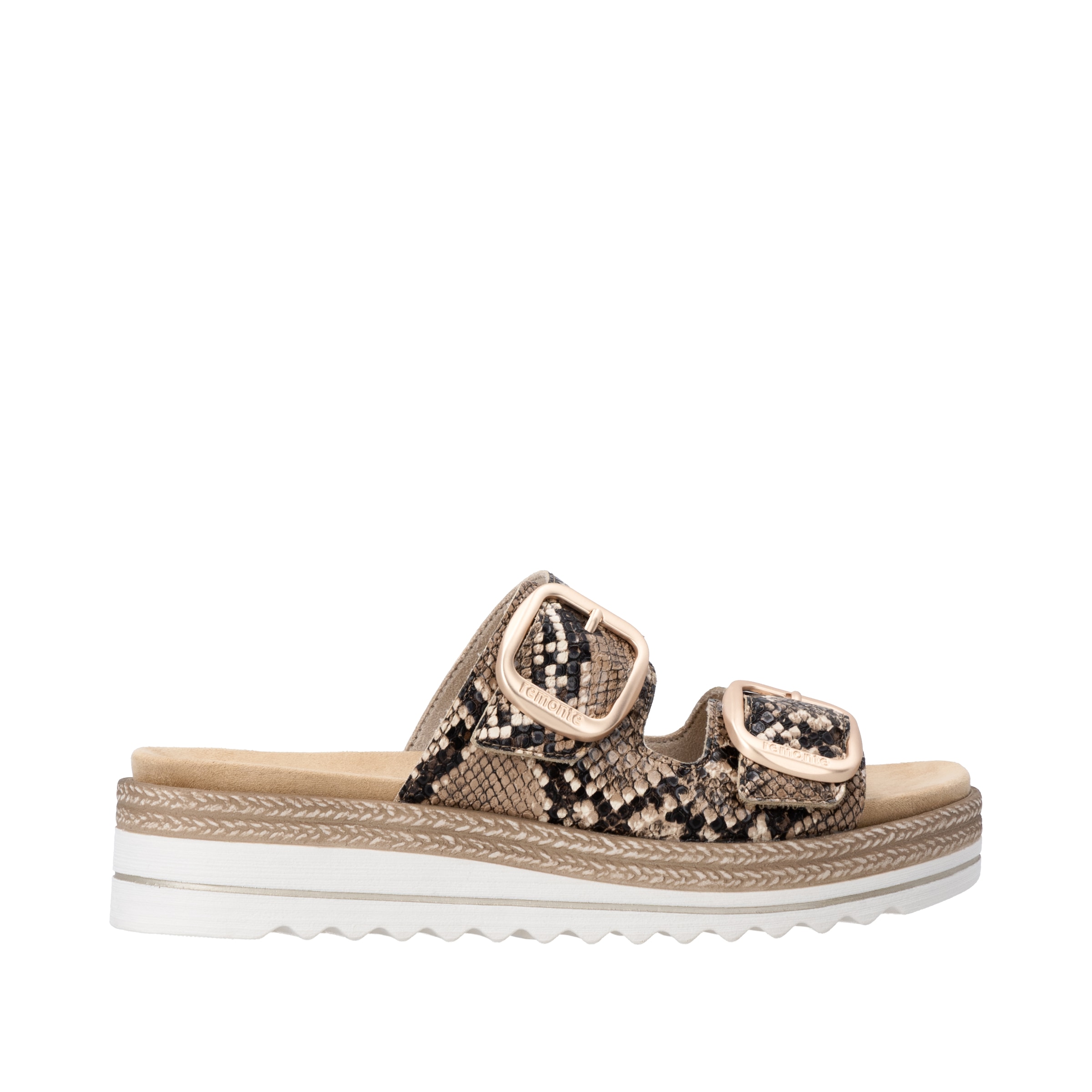 Remonte Pantolette  Sommerschuh, Hausschuh, Klettschuh mit Lite´n Soft-Ausstattung