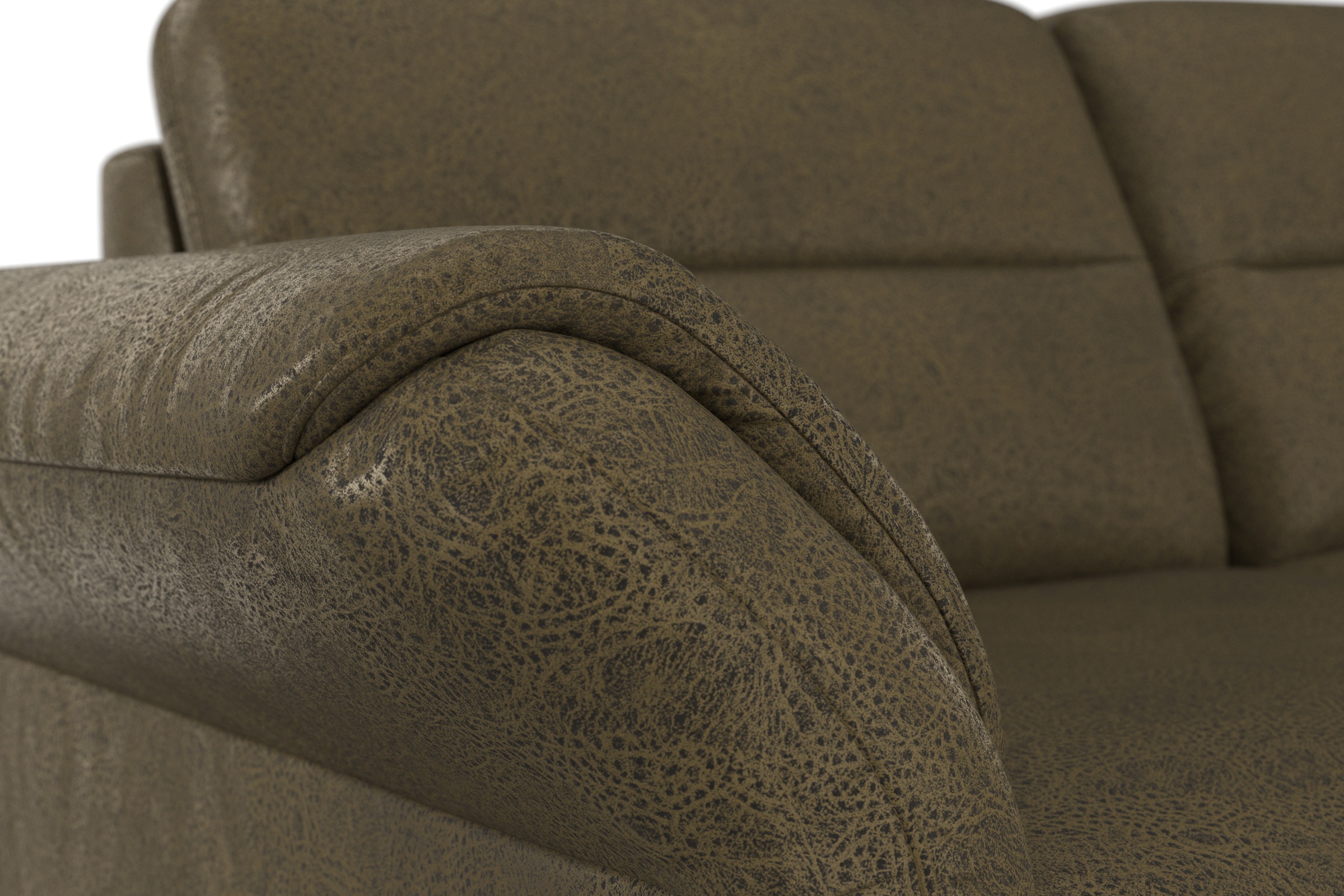 sit&more Ecksofa »Mellum L-Form«, Federkern, wahlweise mit Bettfunktion, Bettkasten und Armteilfunktion