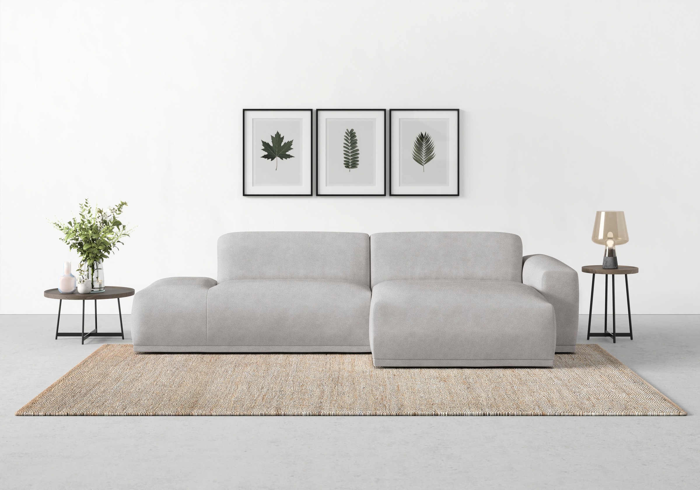 TRENDMANUFAKTUR Ecksofa »Braga, mit hochwertigem Kaltschaum, L-Form, in Cor günstig online kaufen