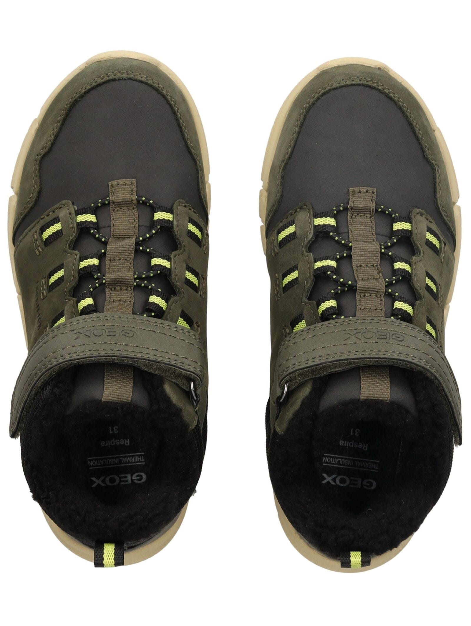 Geox Schnürstiefelette »Geox Stiefelette Leder/Synthetik«