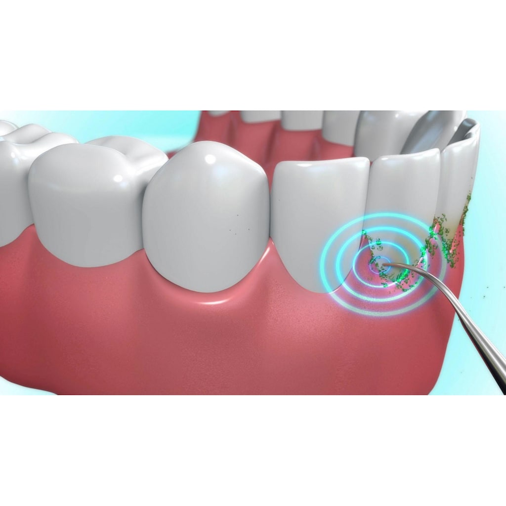 MediaShop Zahnpflege-Set »DentaPic Sonic«, exklusives Set mit 2 zusätzlichen Aufsätzen