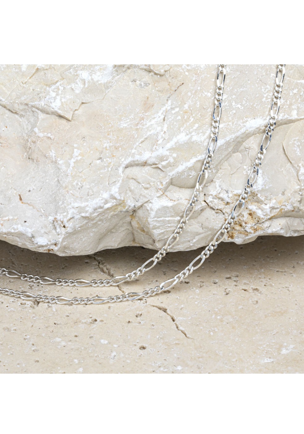 Firetti Kette ohne Anhänger »Schmuck Geschenk Silber 925 Halsschmuck Halskette Figarokette«, Made in Germany